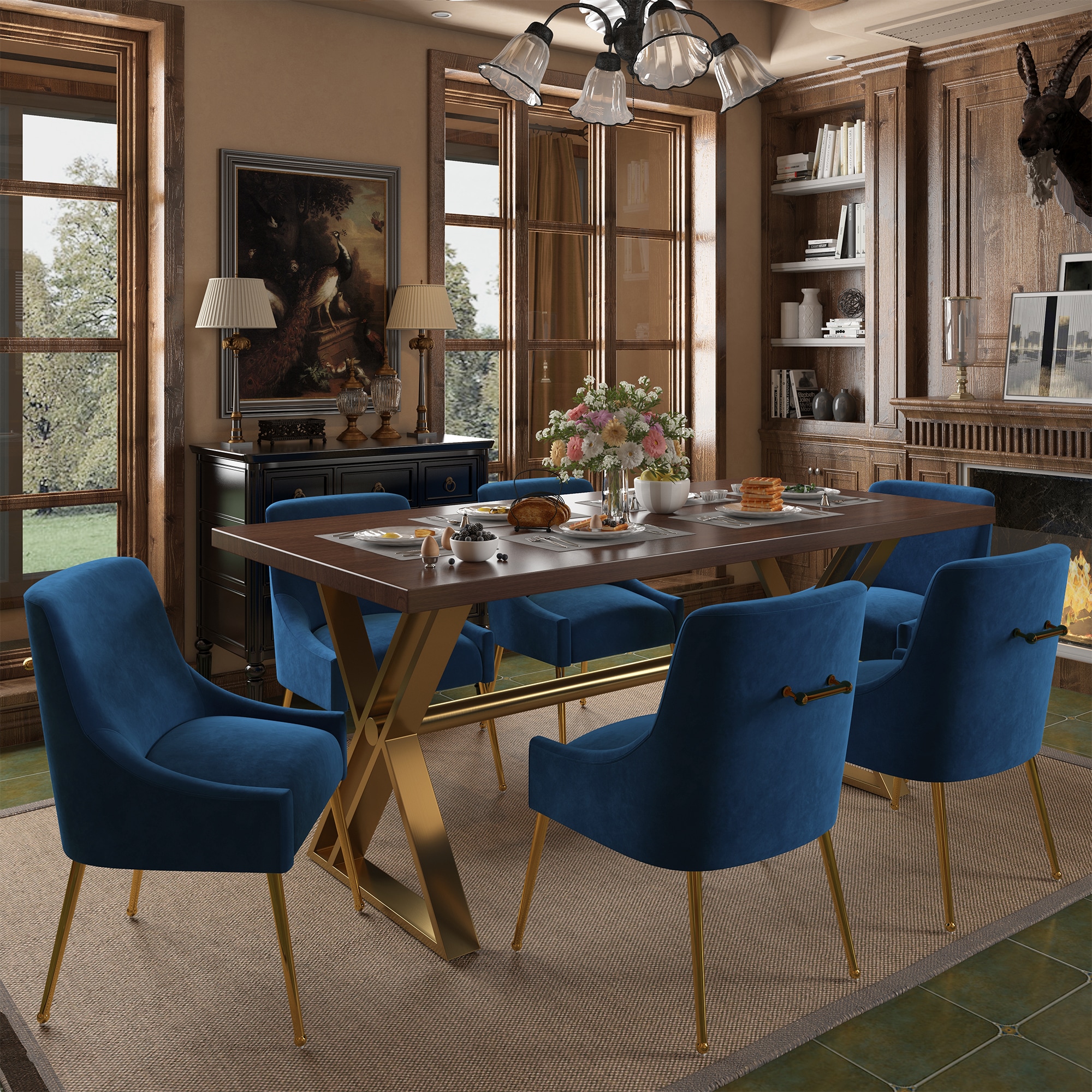 Clihome CL-HTM700NAVY Dining-Sets - View #3