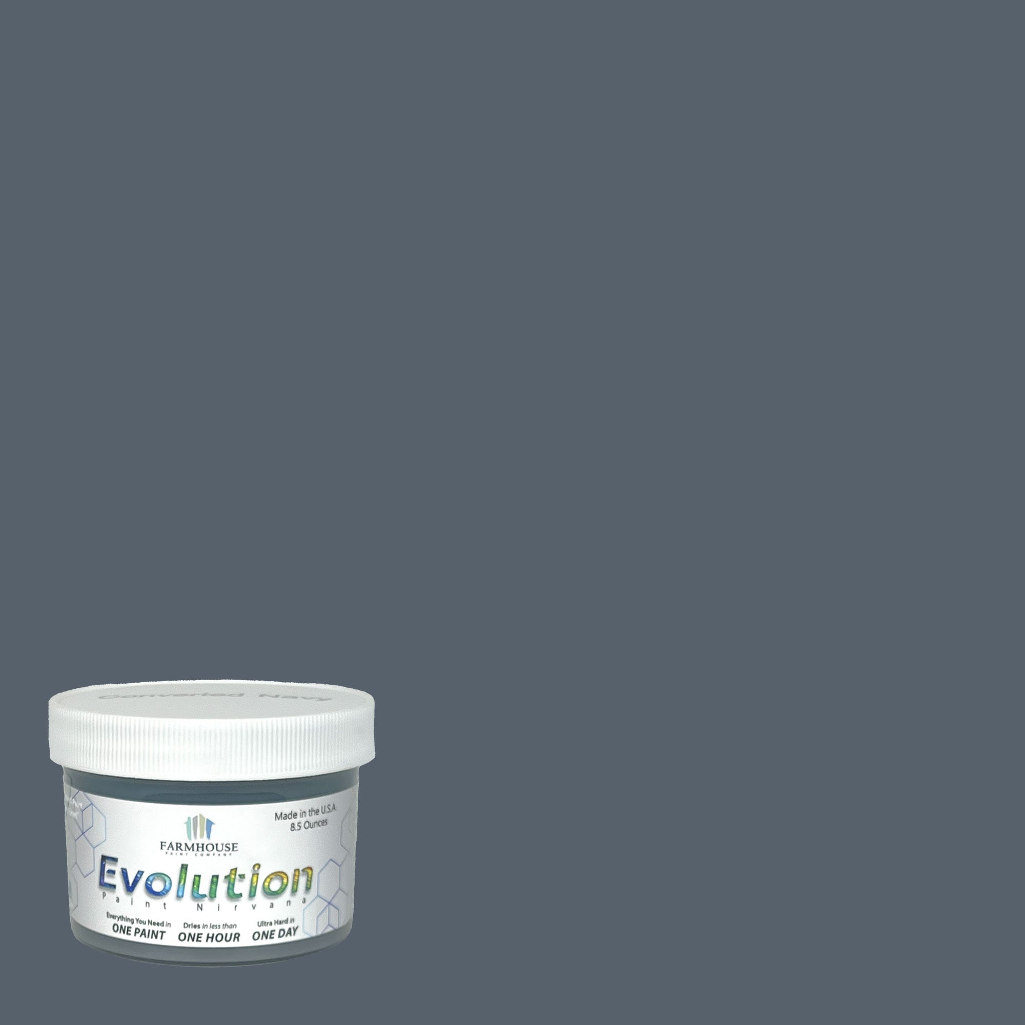Evolution Paint EVP-CN-8 Satin Converted Navy Enamel ( Half-pint )