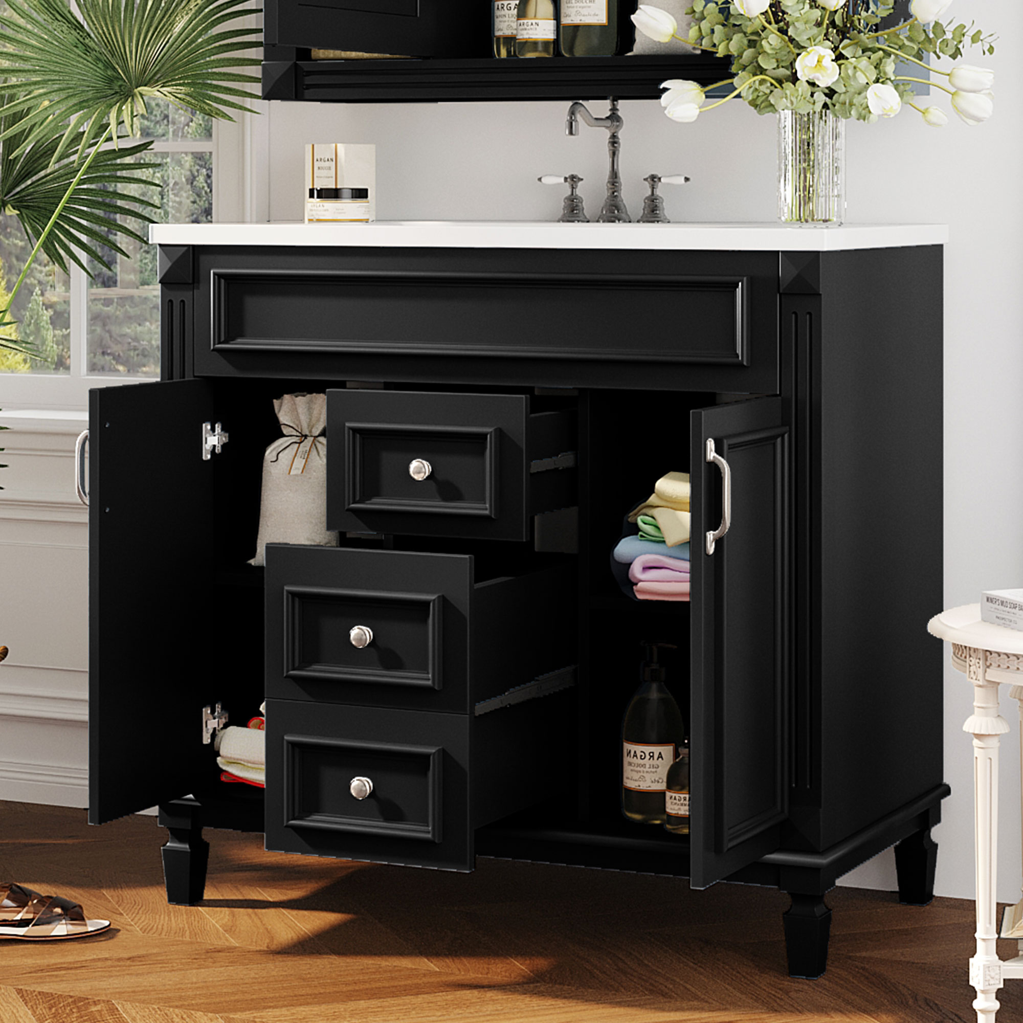 LOVMOR SF-M-N710P230231B Bath-Vanity-Combo - View #4