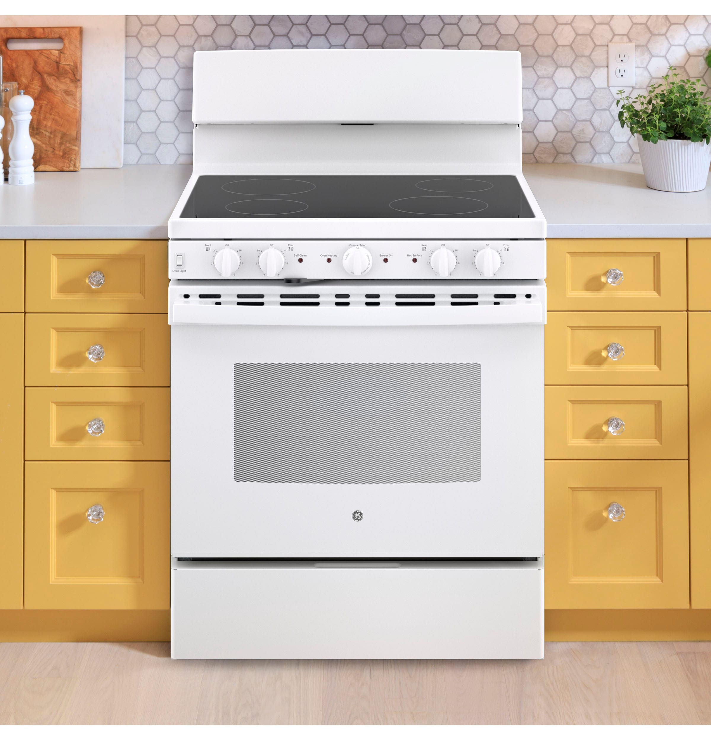 GE JB480DTWW Freestanding-Electric-Ranges - View #6