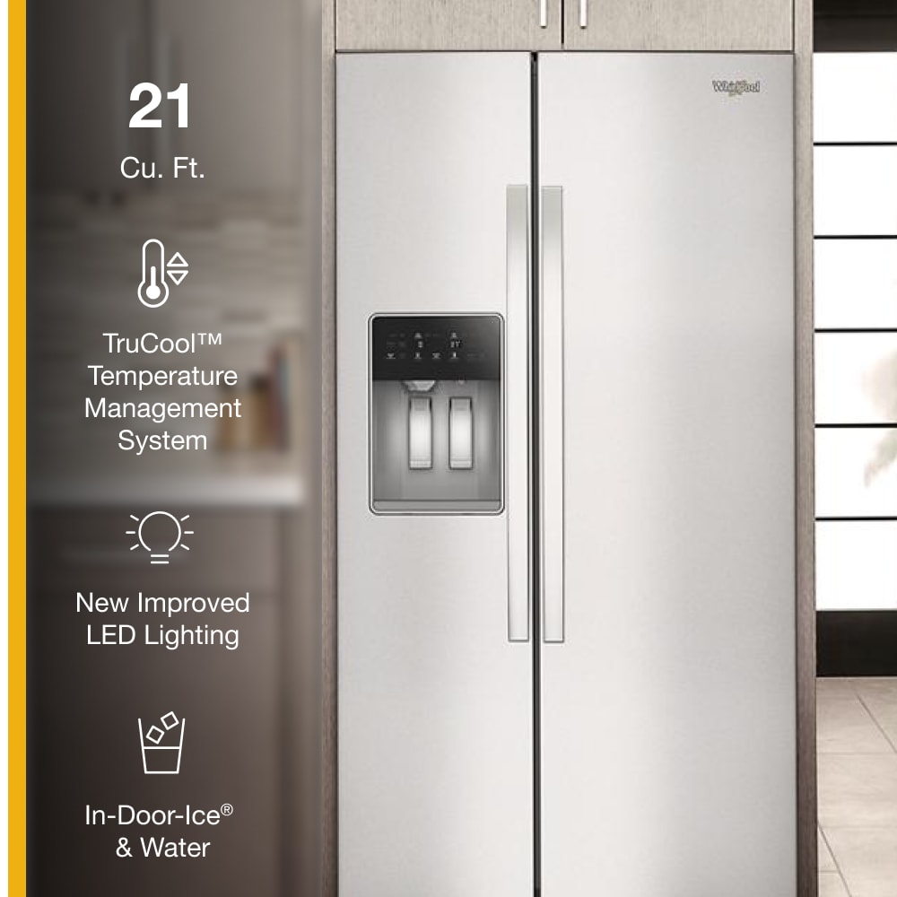 Whirlpool WRSC5536RZ Side-By-Side - View #5