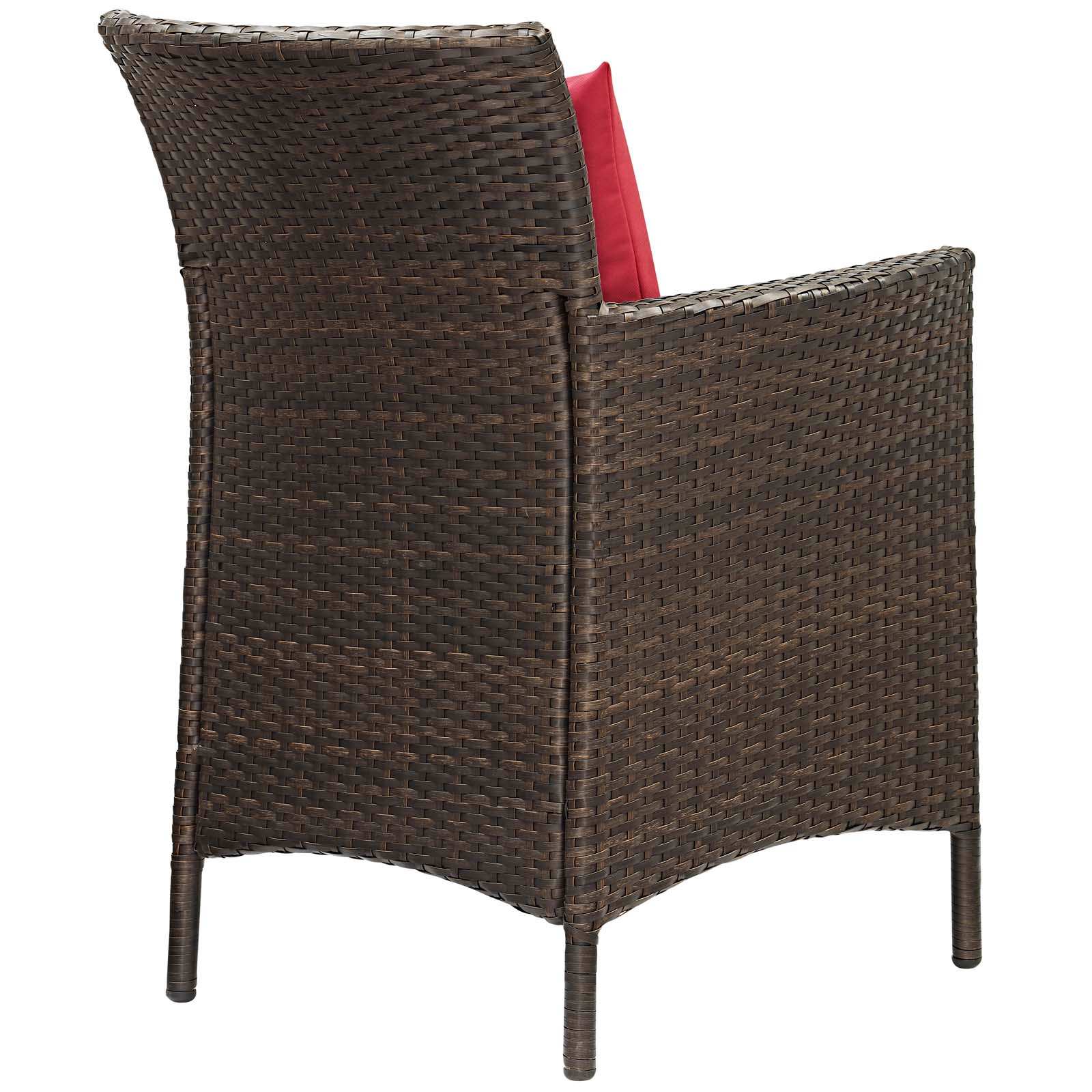 Modway EEI-4031-BRN-RED Patio-Chairs - View #3