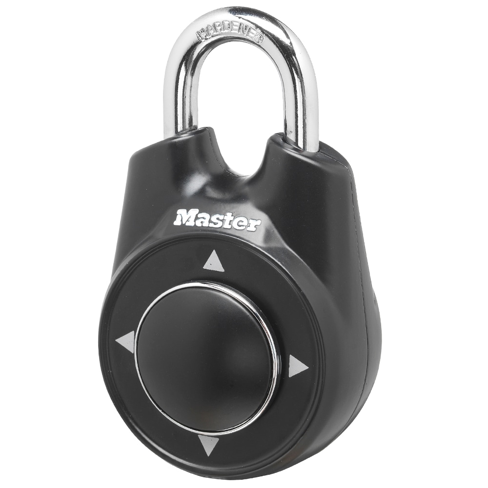 Master Lock 1500IDCHPT Resettable Combination Padlock, 2-1/8-in Wide x 1-in Shackle