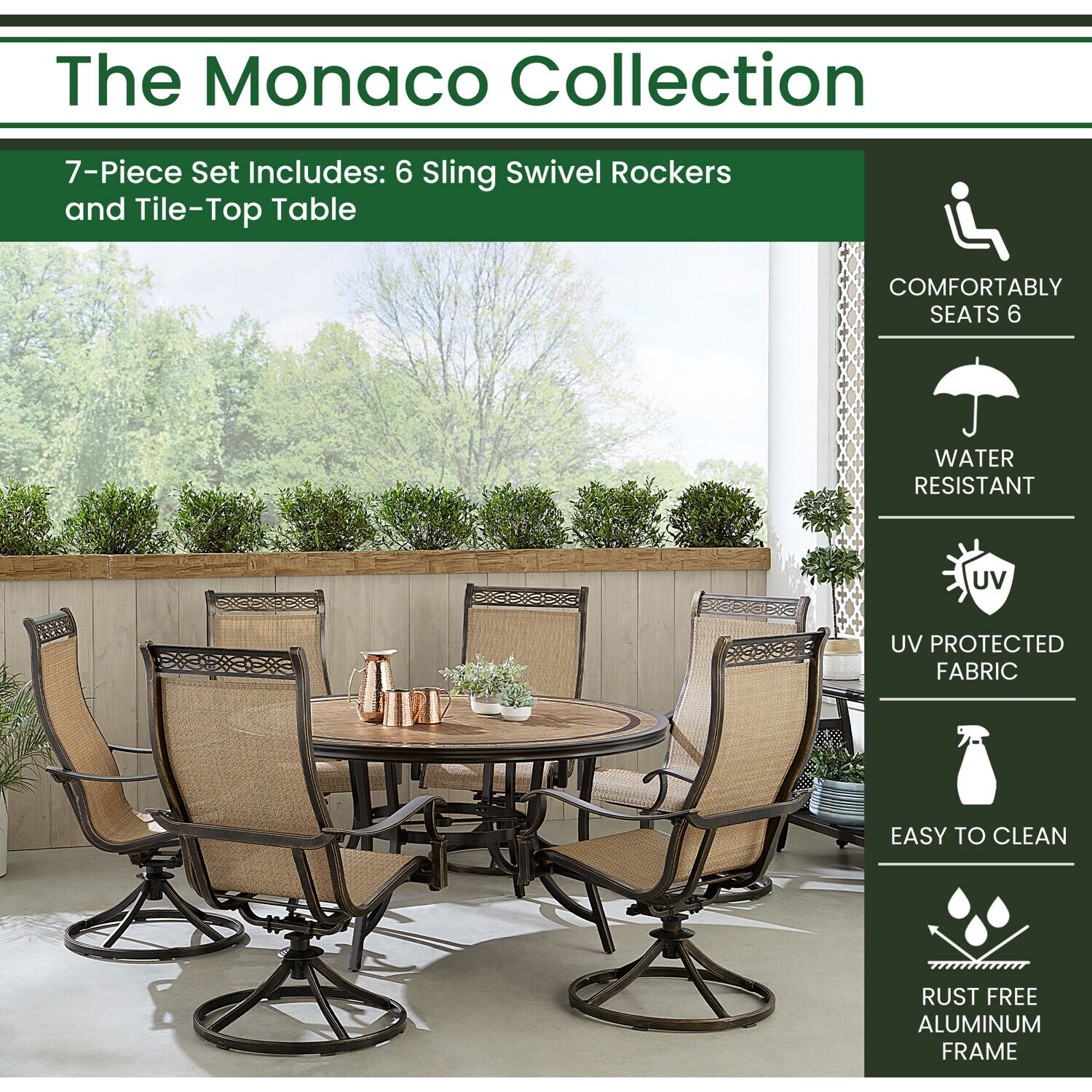 Hanover MONDN7PCSW6RDTL Patio-Dining-Sets - View #5