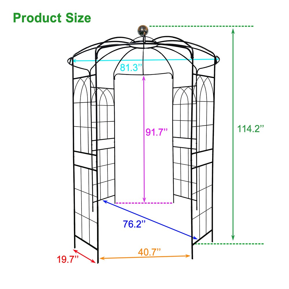 ZAKLOOP XU158681123 Garden-Trellis - View #6