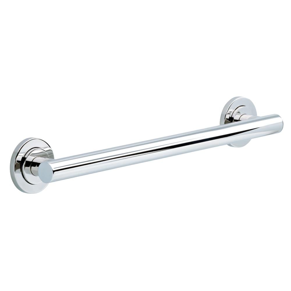 Franklin Brass VOI5918-BS Voisin 18-in Bright Stainless Steel Wall mount ADA Compliant Grab Bar ( 250-lb Weight Capacity )