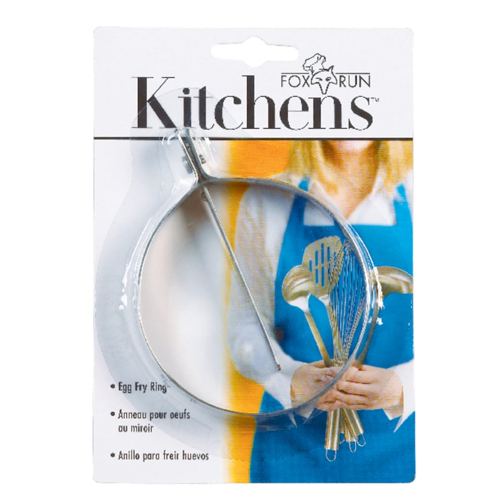 Fox Run -  Silver Stainless Steel Egg Fry Ring 1 pc