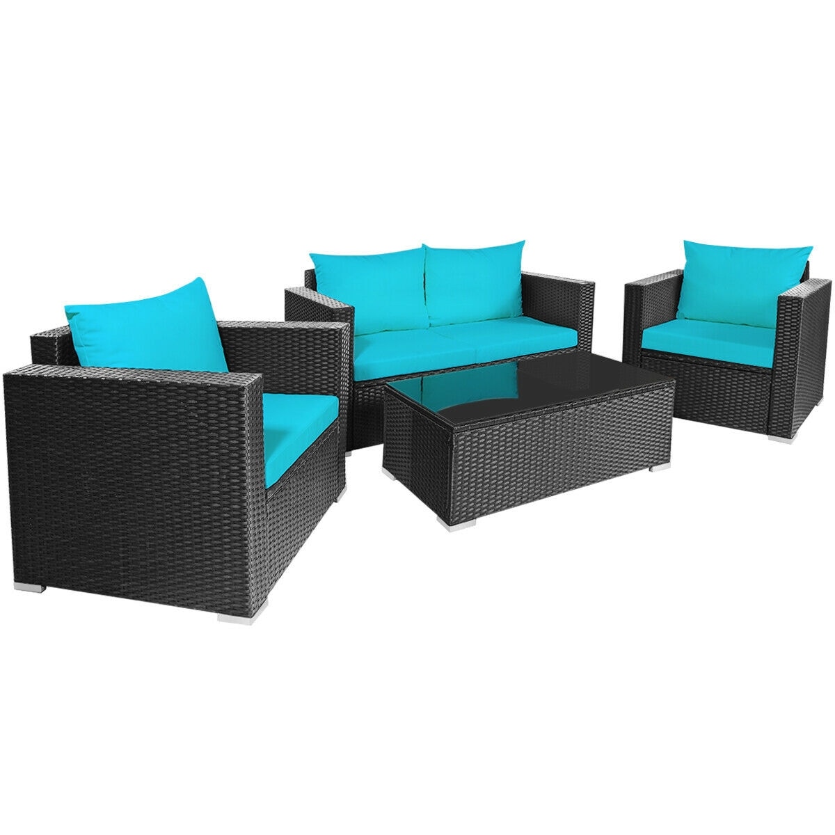Forclover HYFC-7841TU Patio-Conversation-Sets - View #4