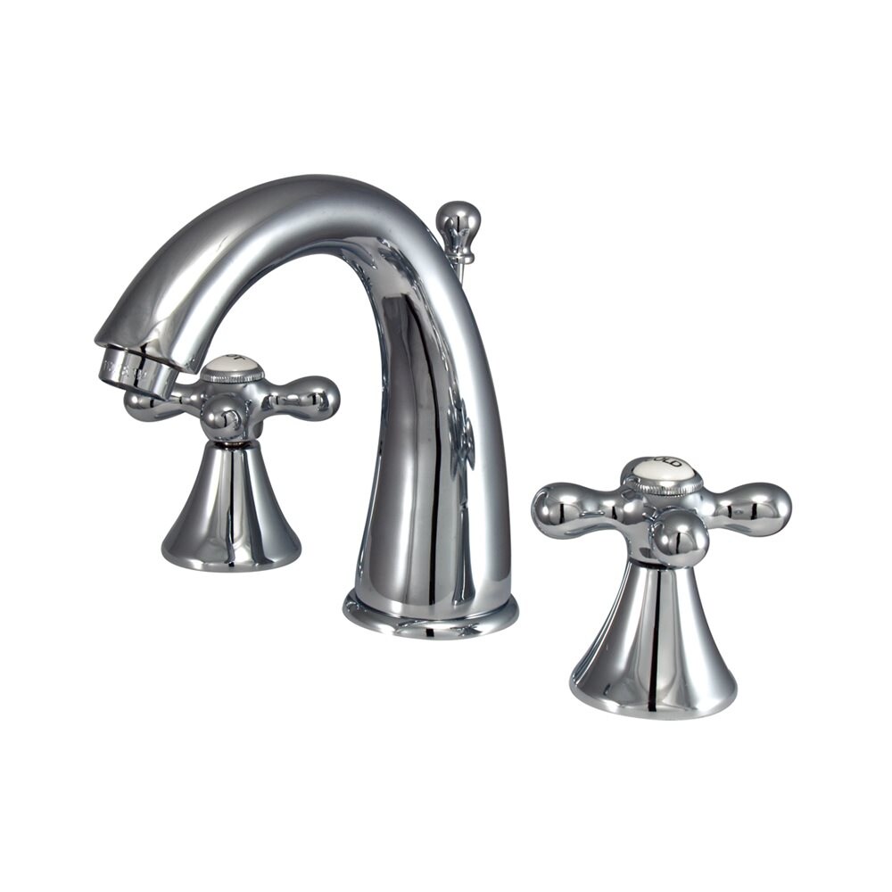 Elements Of Design Chrome Widespread 2-handle Bathroom Sink Faucet With 