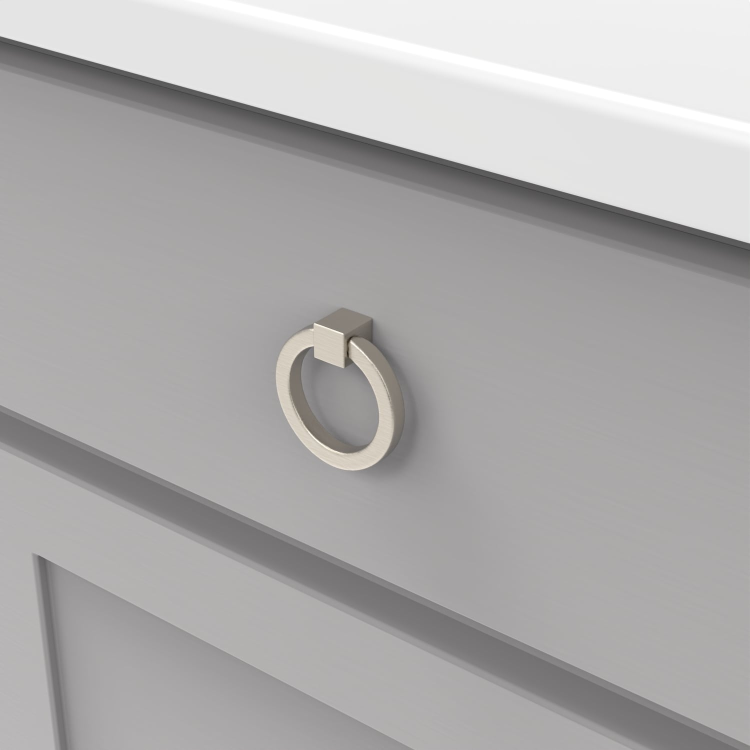 Hickory Hardware P3190-SN-10B Cabinet-Pulls - View #3