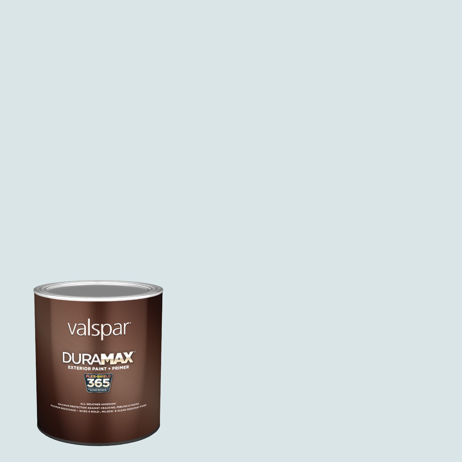Valspar 4007-5A-336709 Duramax Semi-gloss Ice Rink Blue 4007-5A Latex Exterior Paint + Primer ( 1-quart )