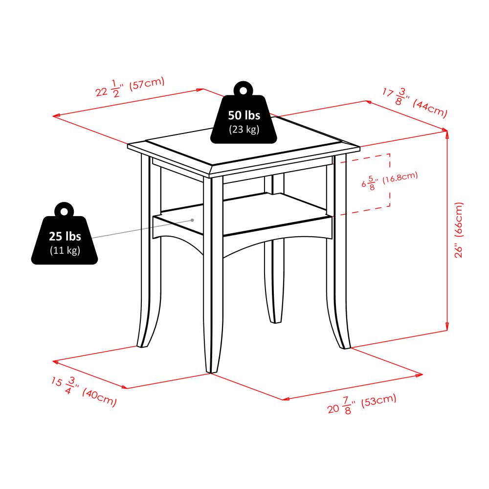 Winsome Wood 94723 End-Tables - View #5