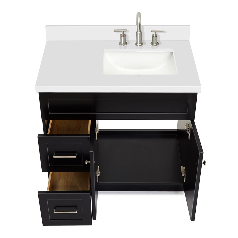 ARIEL F037SRWQRVOBLK Bath-Vanity-Combo - View #6