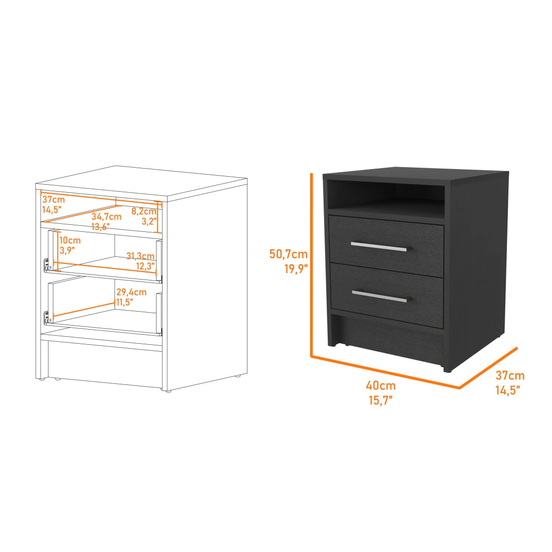 CHITA CTK-228 nightstands - View #8