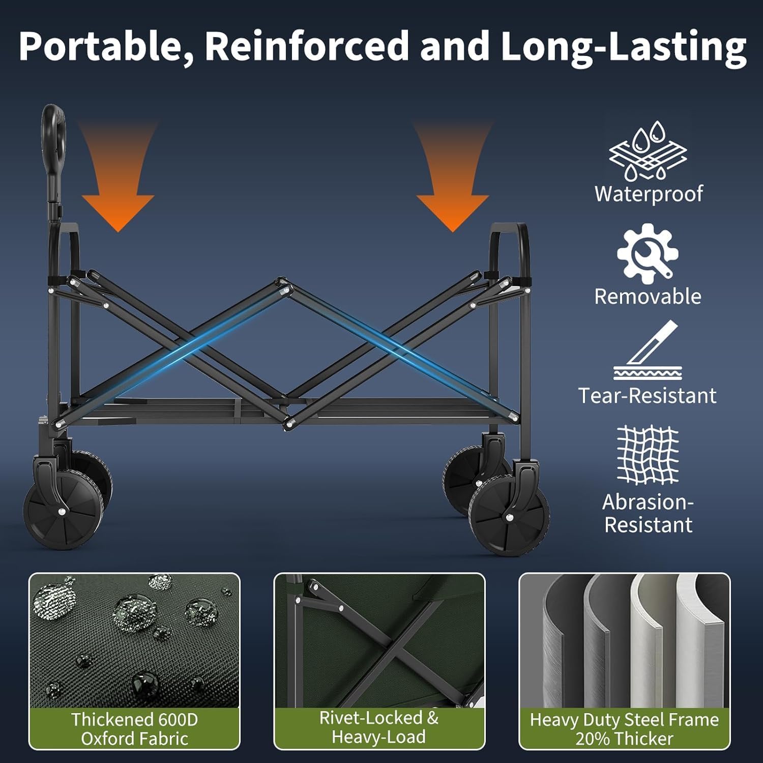 Qeetex QET-PC-QI098 Plant-Caddy-Cart - View #4