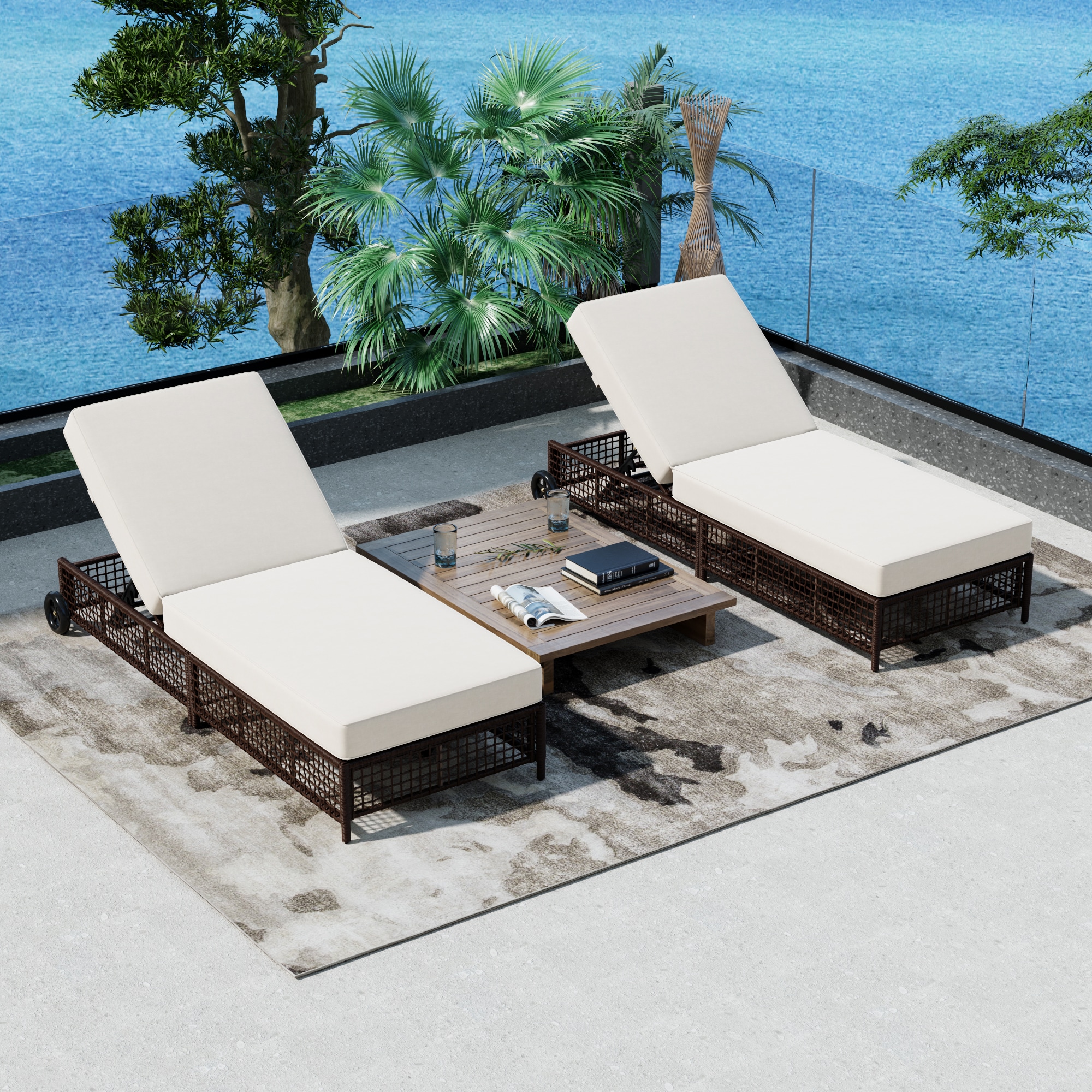 SINOFURN SYB840009BK Patio-Chairs - View #2