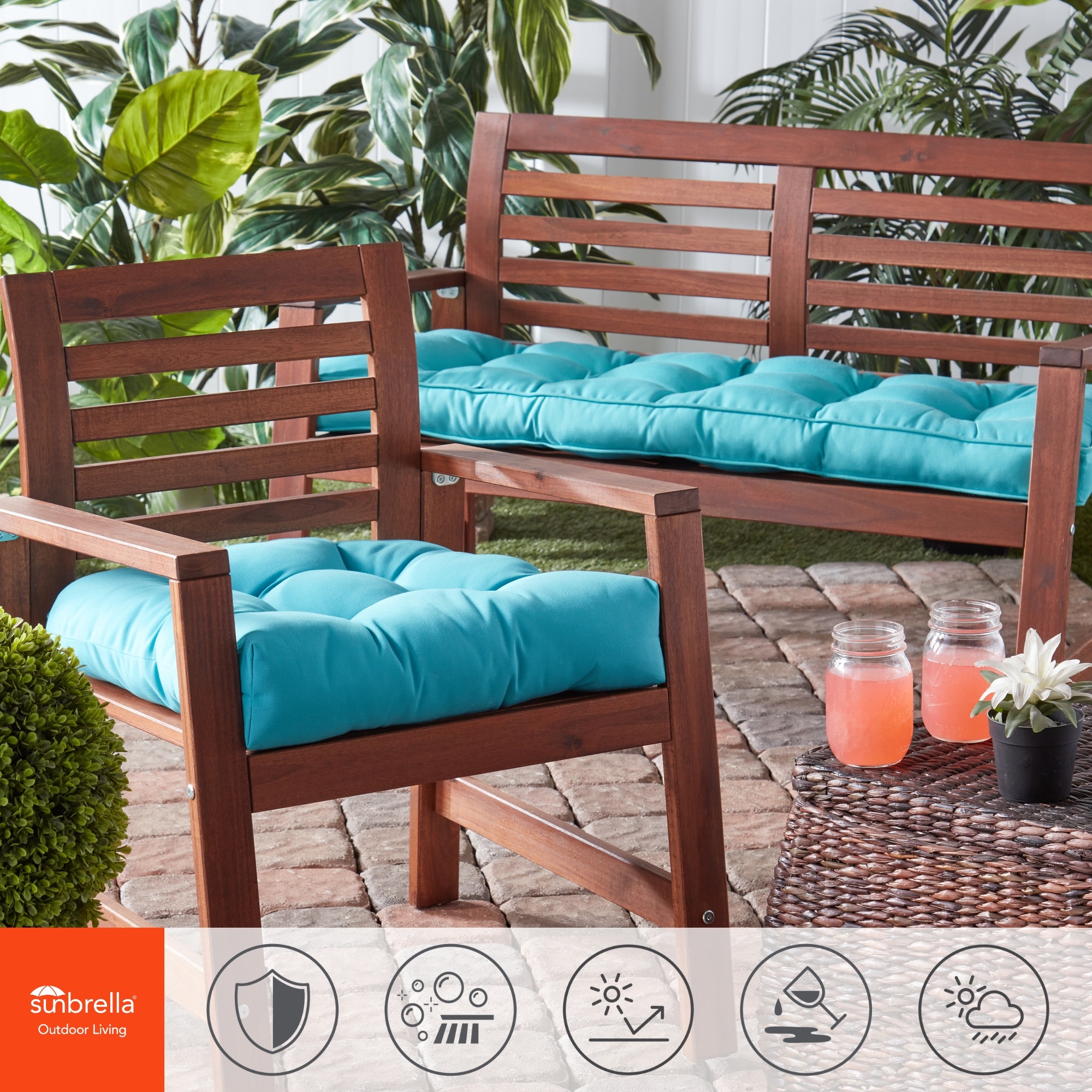 Greendale Home Fashions SC5812-ARUBA Patio-Furniture-Cushions - View #6