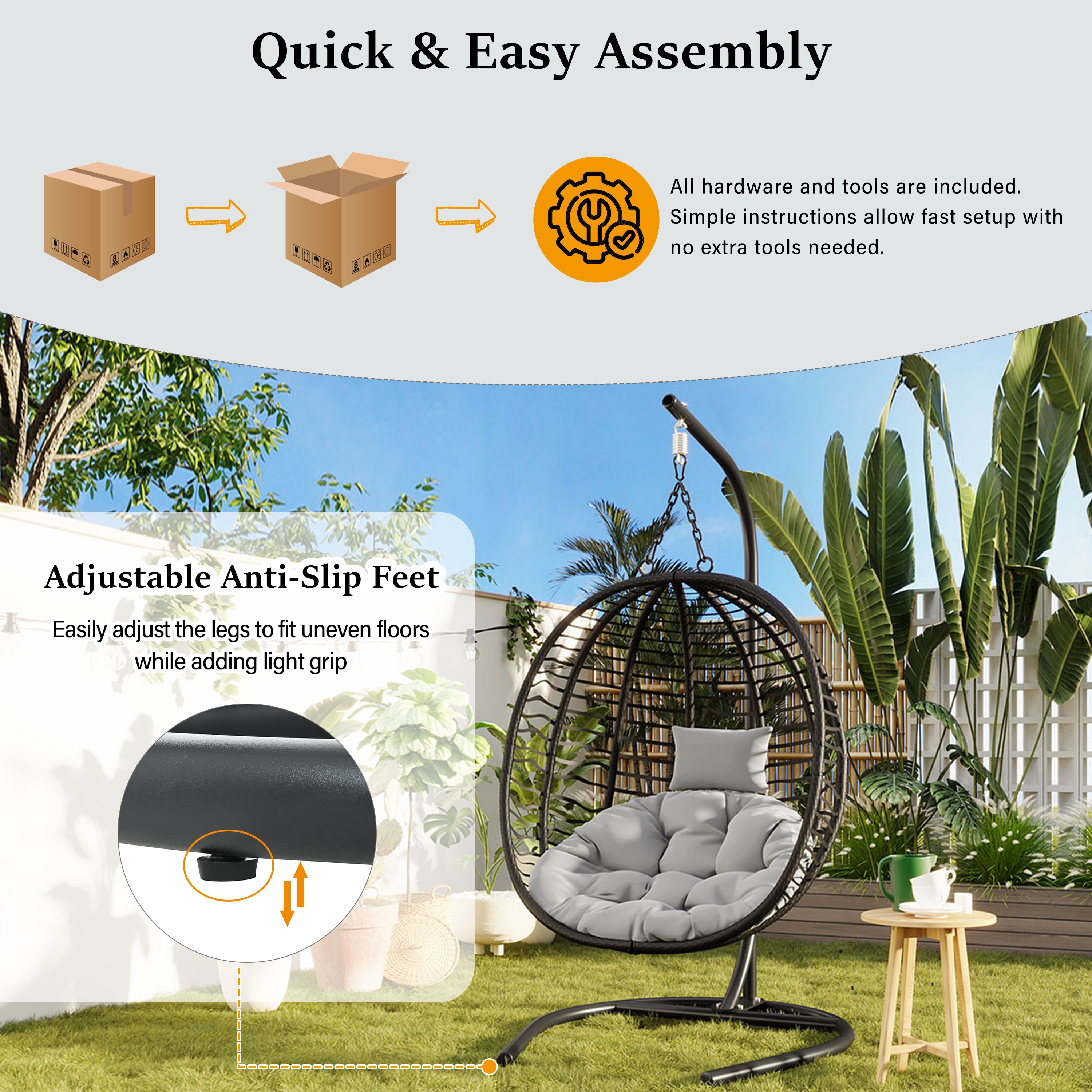 GZMR GZ-503E-26Q149 Patio-Chairs - View #3