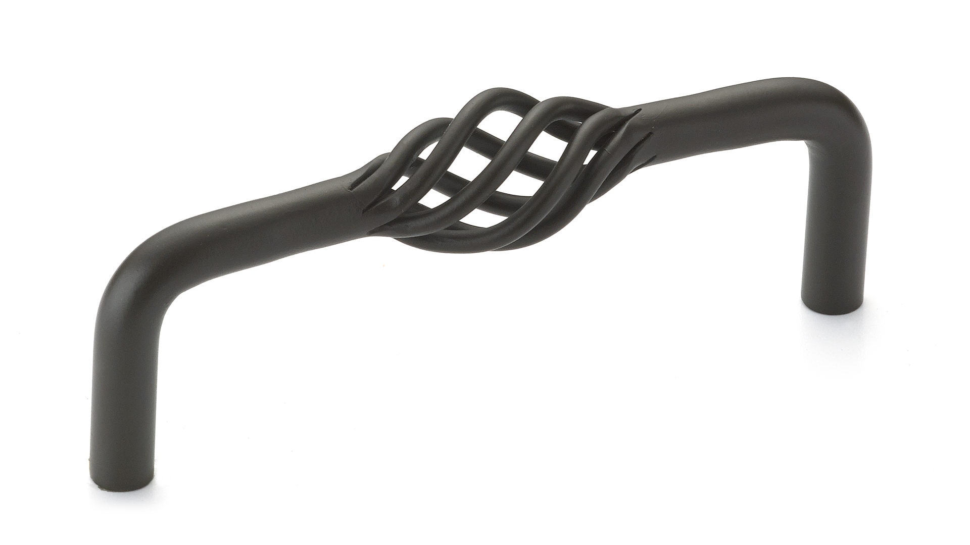 Richelieu BP10696ORB Champs-elysees 3-3/4-in , 96mm Center to Center Oil-Rubbed Bronze Cylindrical Birdcage
