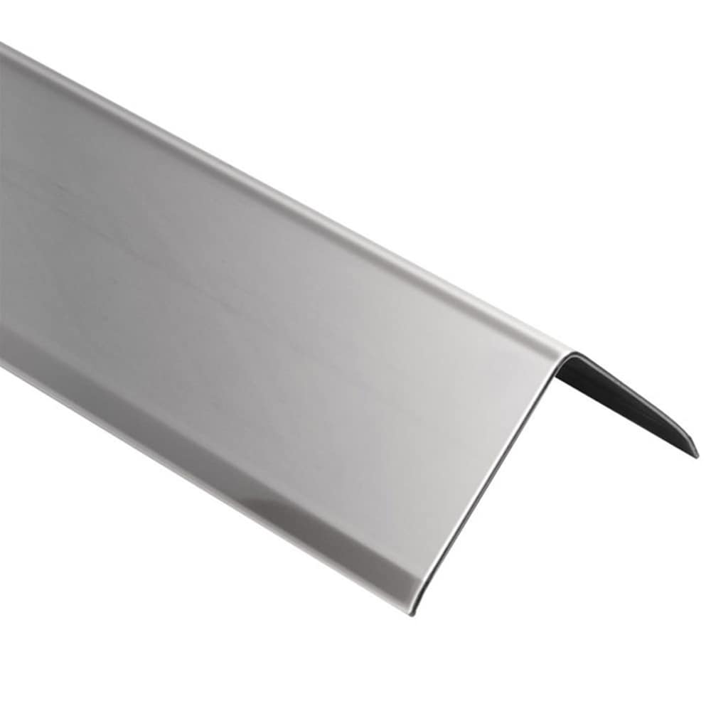Schluter Systems K50V2A/200 ECK-K 2-in W x 79-in L Stainless steel Steel Outside corner Tile Edge Trim