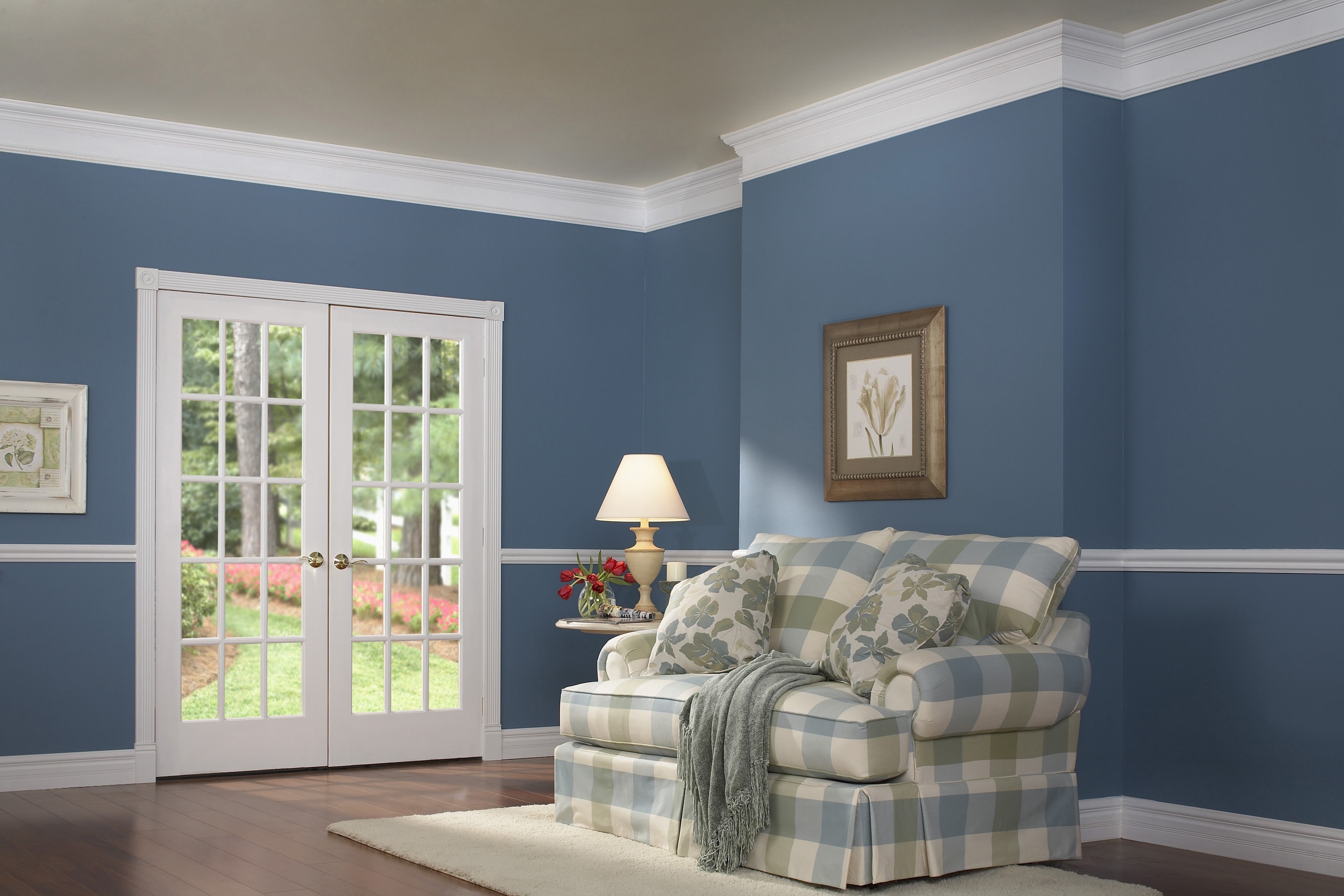 Ornamental Mouldings OML44-8FTWHW Chair-Rail-Moulding - View #2