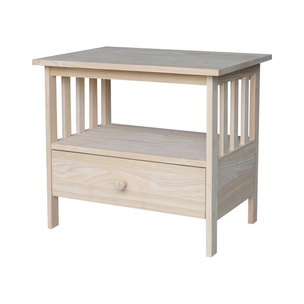 International Concepts TV-28 Traditional Unfinished TV stand ( Accommodates TVs up to 32-in )