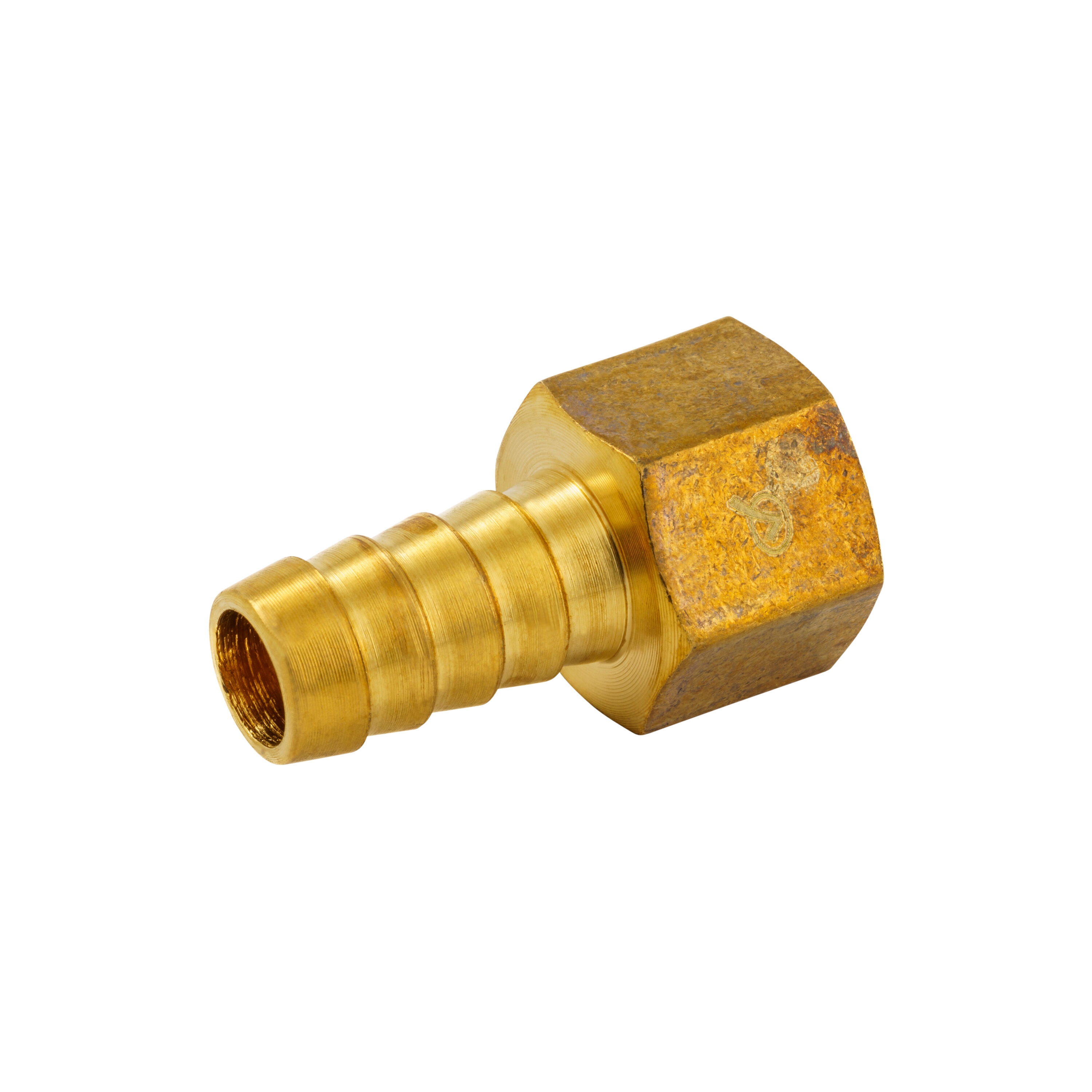 Proline Series 1/2-in x 1/2-in Barbed Adapter Fitting in the Brass Fittings  department at