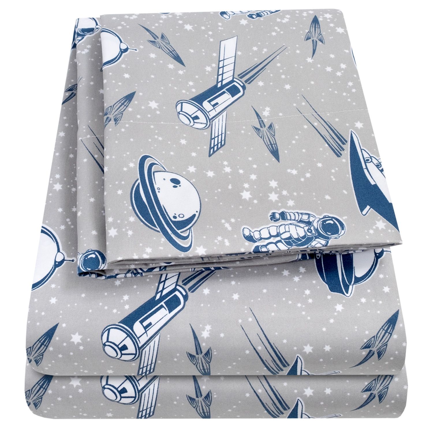 Sweet Home Collection LOW-KIDS-SPACE-TWIN Sheet-Sets - View #2