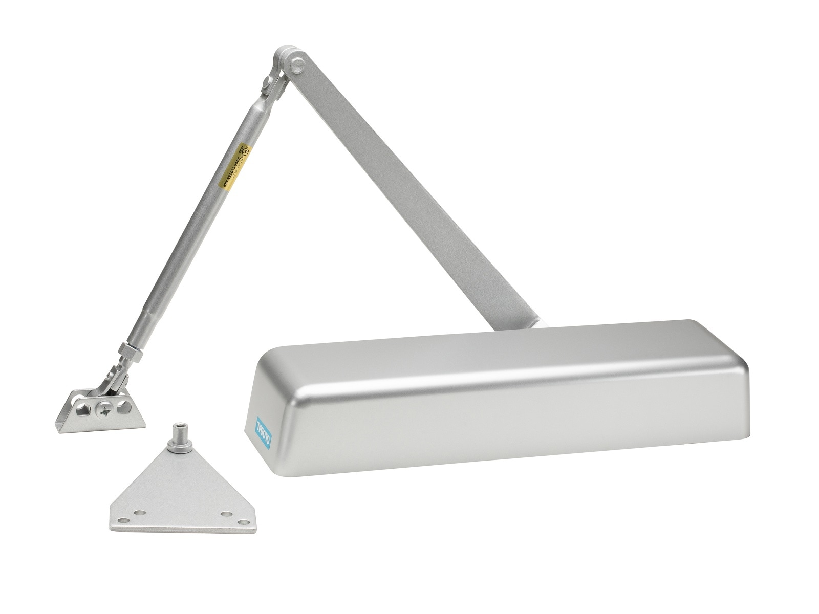 Global Door Controls TC511-AL Grade 1 Aluminum Commercial Door Closer