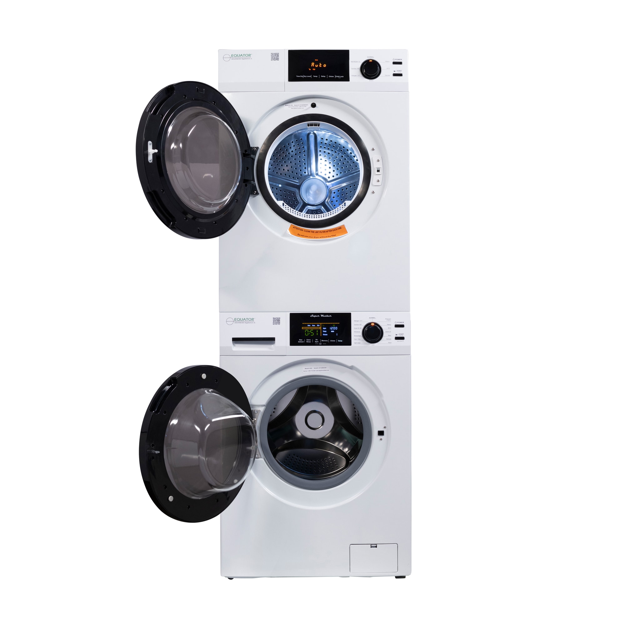 Equator Advanced Appliances EW 835 + ED 880 Combo-Washer-And-Dryer - View #6