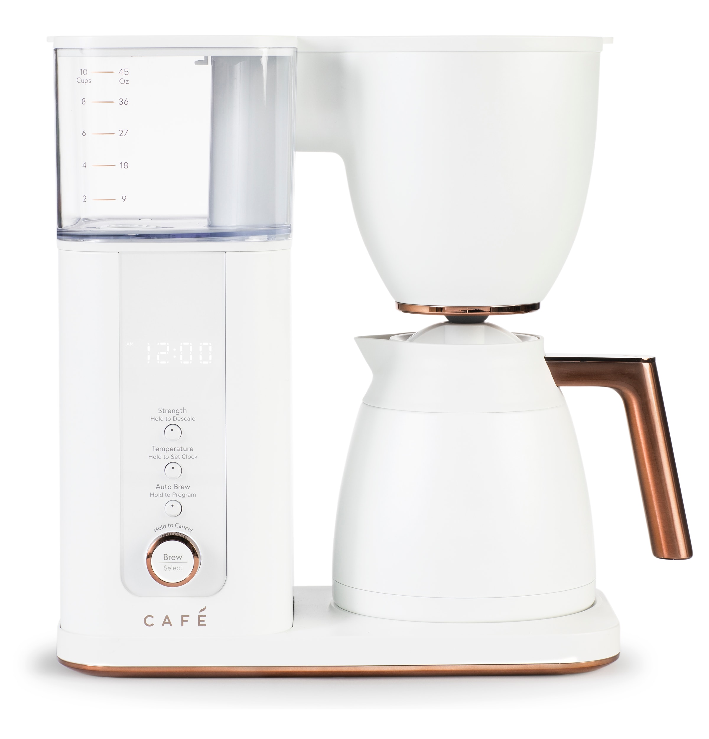 Cafe 10-Cup Programmable Drip Coffee Maker with Automatic Shut-off (Matte White) C7CDAAS4PW3 Sansujyuku sansujyuku.com