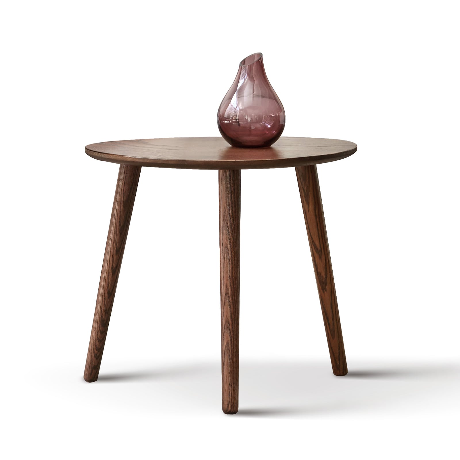 Tatayosi P-DJ-52432 Center Table Low Table Pebble Shaped Natural Wooden Coffee Table Desk Work from Home