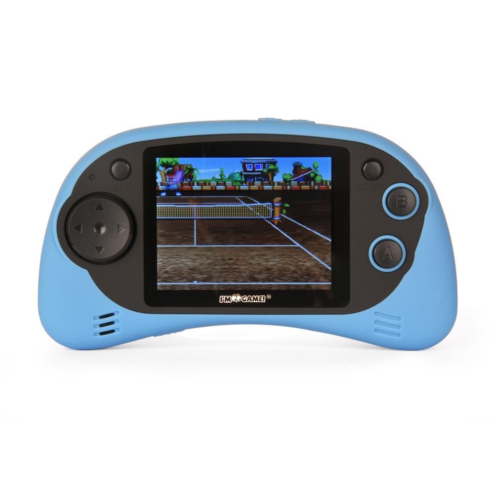 I'm Game GP120 Game Console with 120 Built-in Games Blue Handheld Wireless  in the Video Gaming Accessories department at
