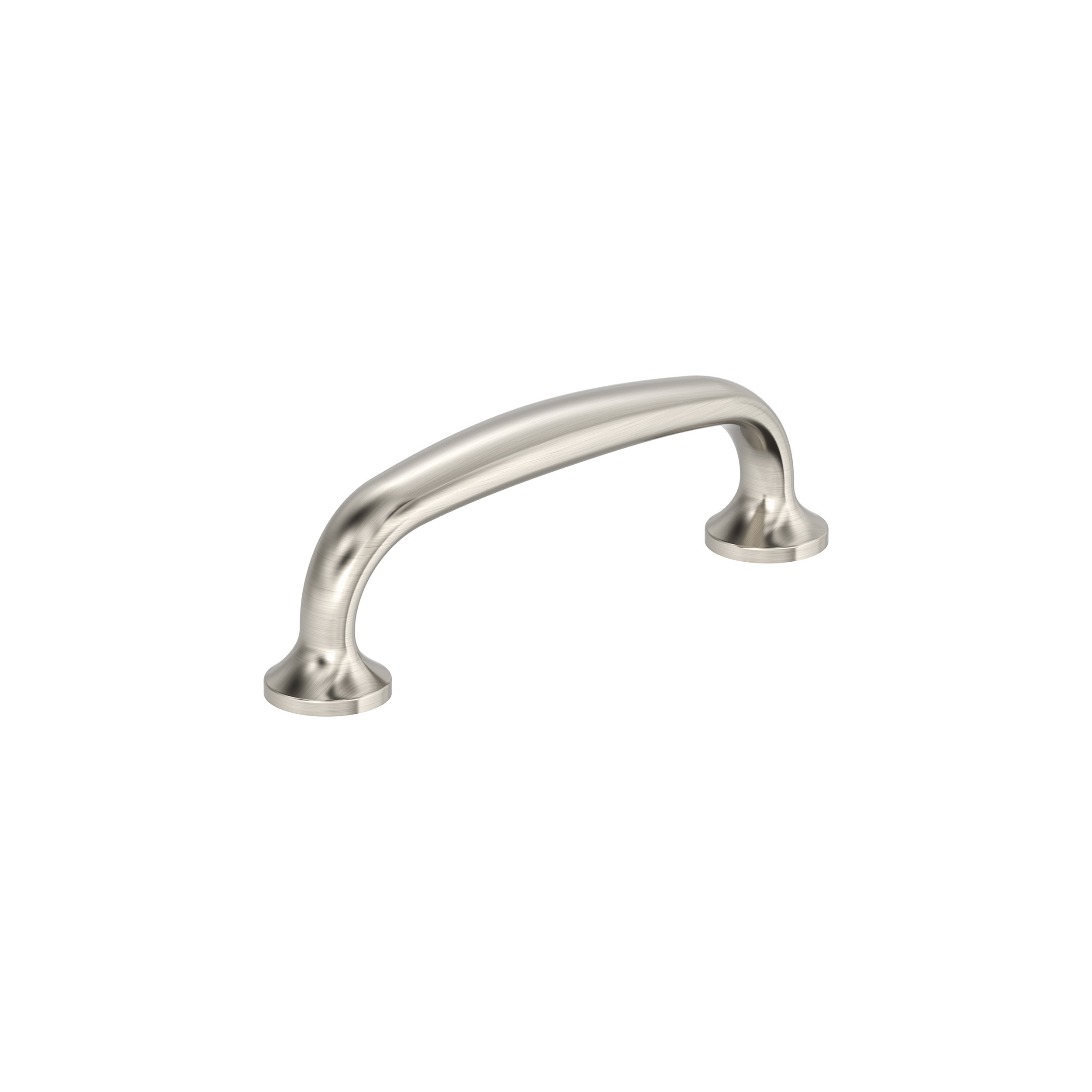 Amerock Renown 3-in (76mm) Center to Center Satin Nickel Arch Bar ...