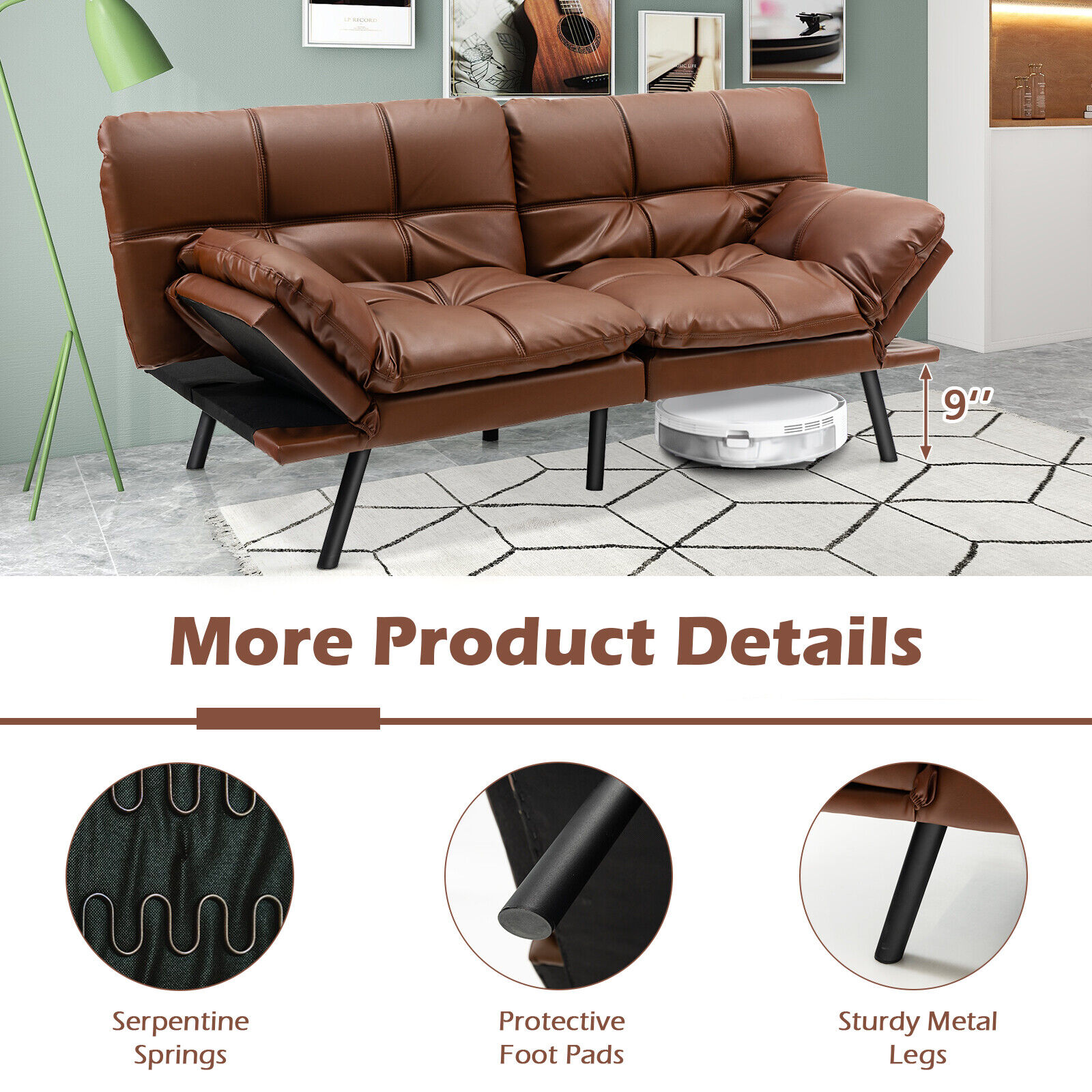 LIVIZA INS-10326BN Sofas-Loveseats - View #8