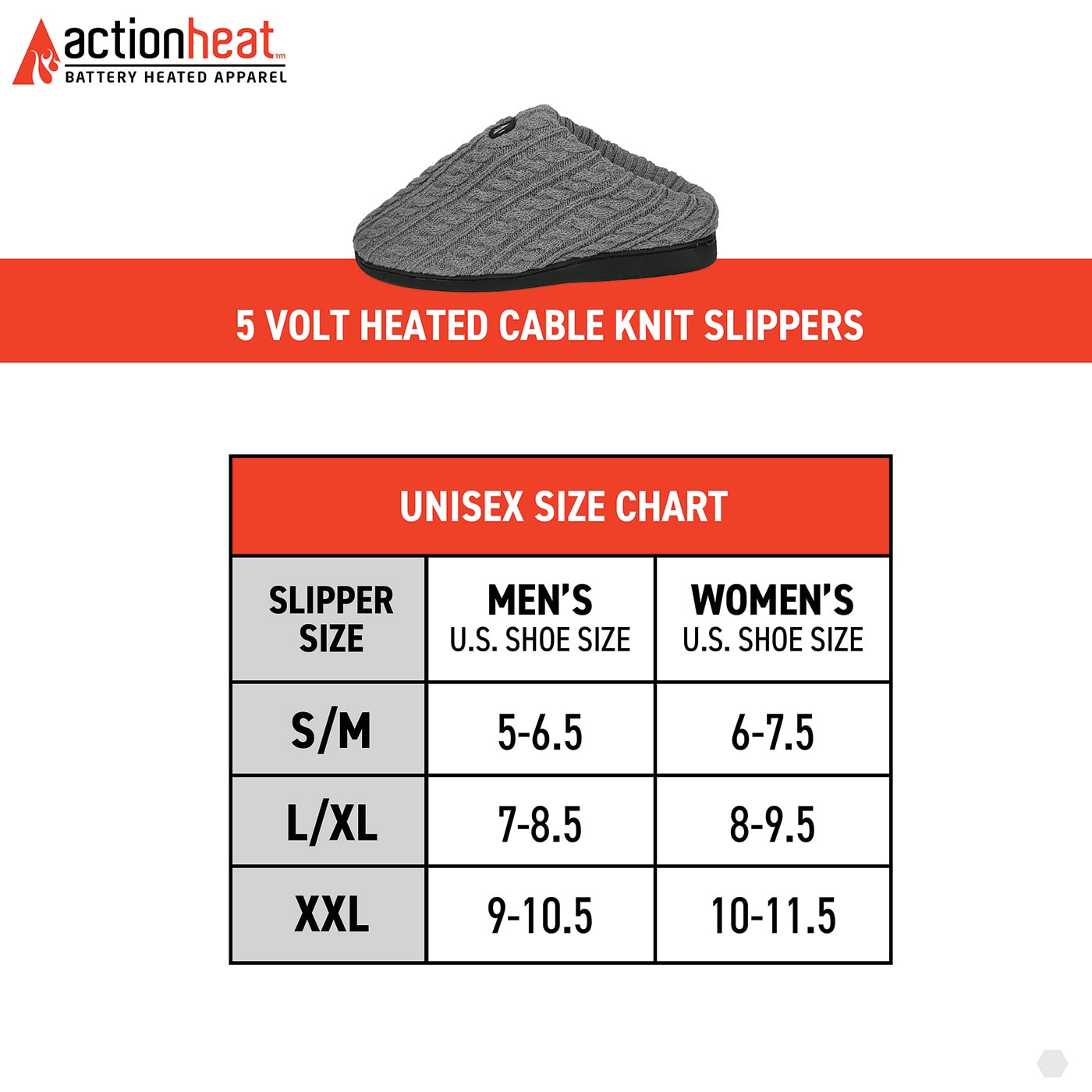 ActionHeat AH-CKS-5V-G-L-XL footwear - View #4