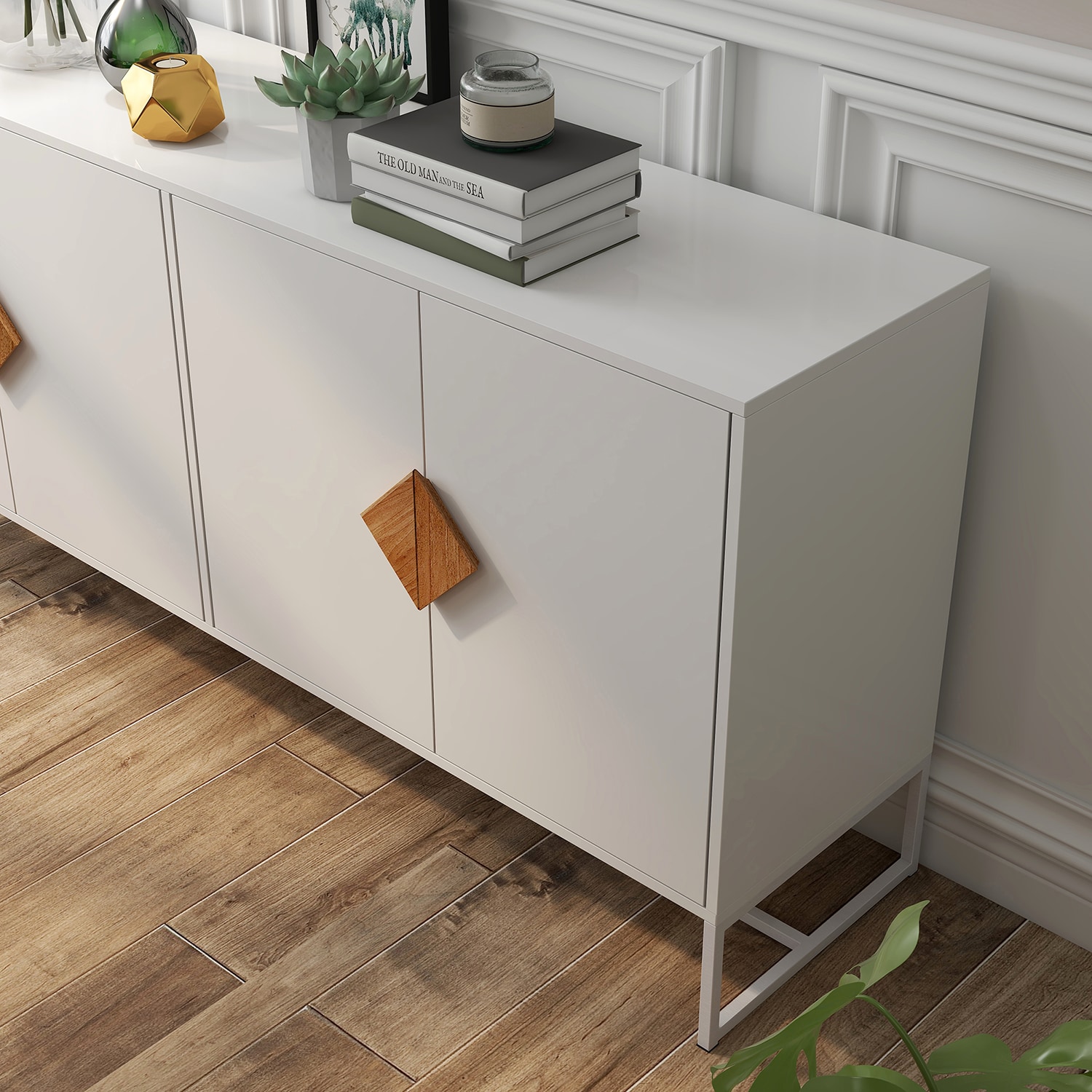 SINOFURN SYB260015GY Dining-Kitchen-Storarge - View #5