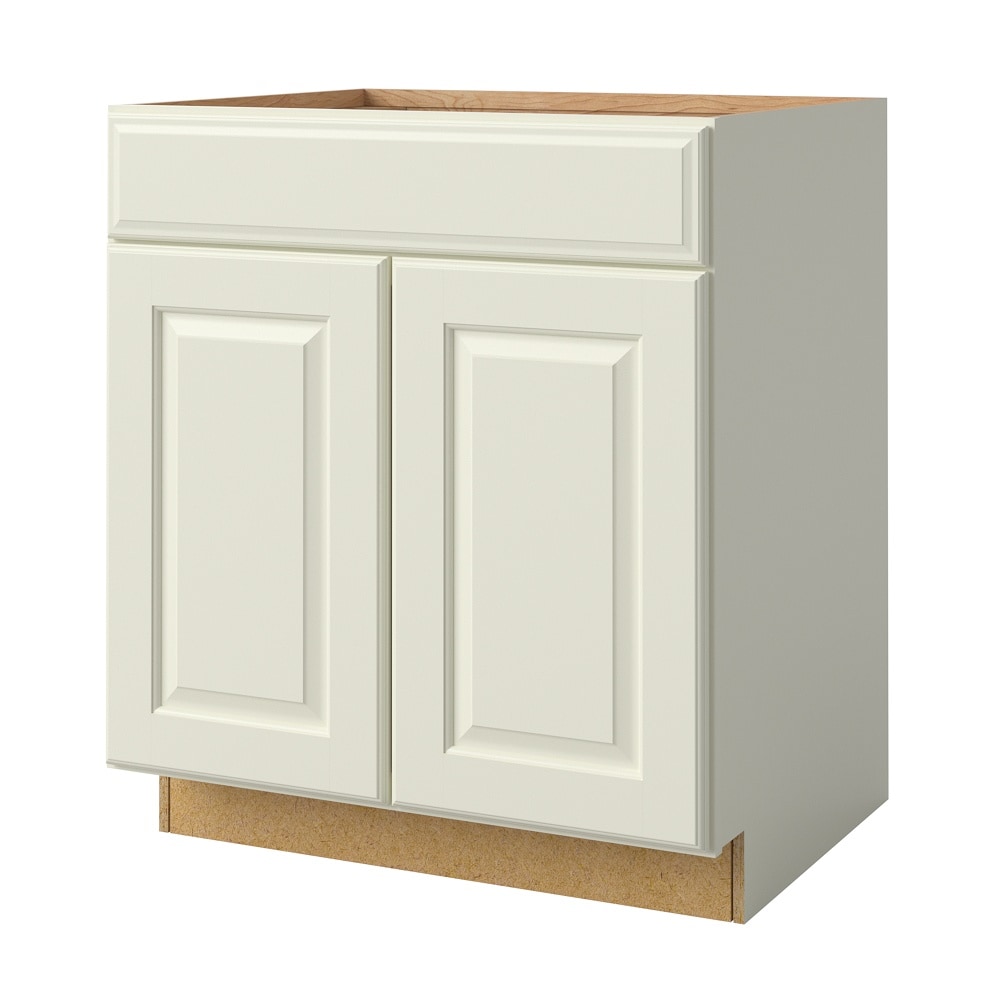 allen + roth 20784PH Pattingham 30-in W x 34.5-in H x 24-in D Harbor Base Fully assembled Cabinet (Raised Panel Slab)