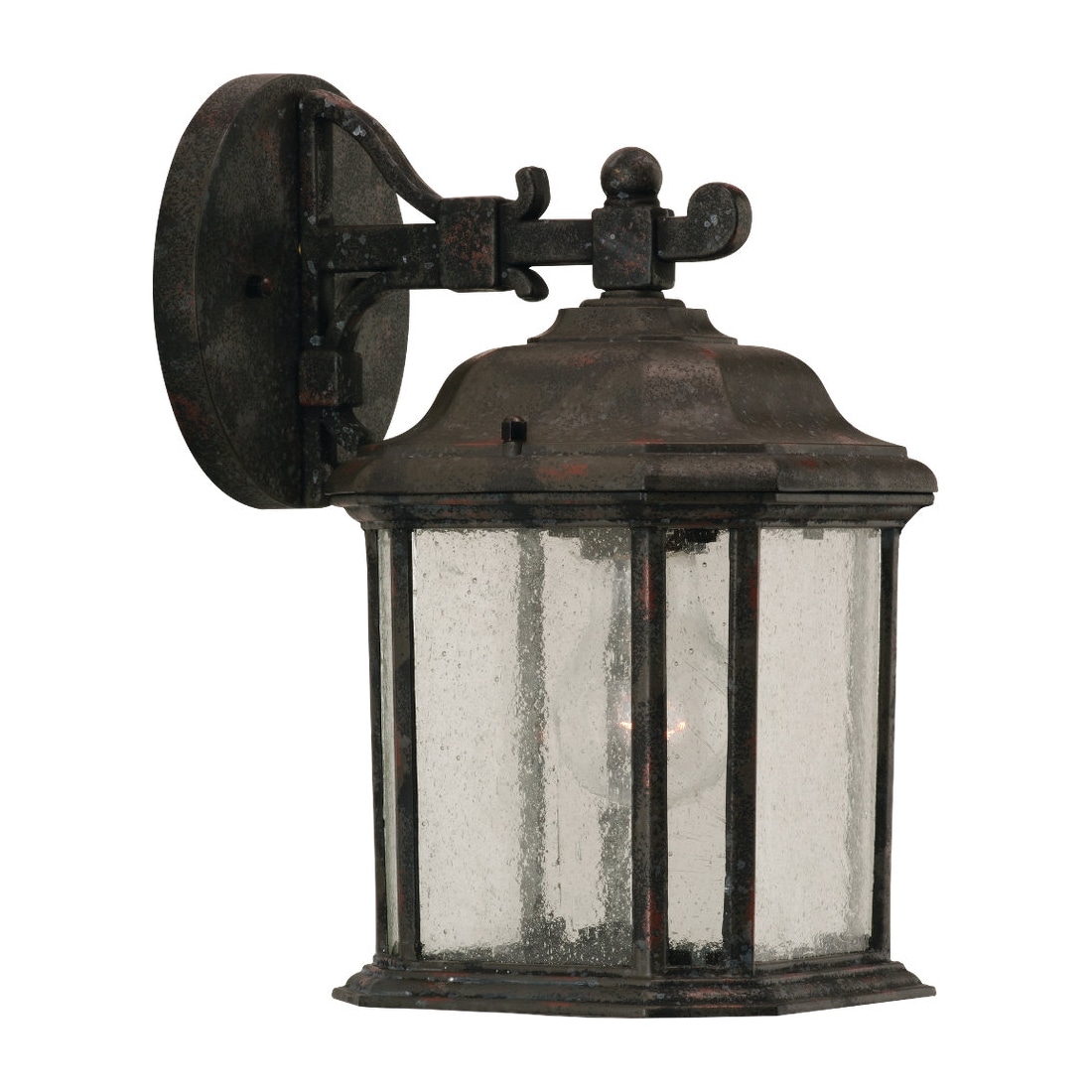 Generation Lighting 84029-746 Kent 1 -Light 11.5-in H Bronze Hardwired Outdoor Wall Light
