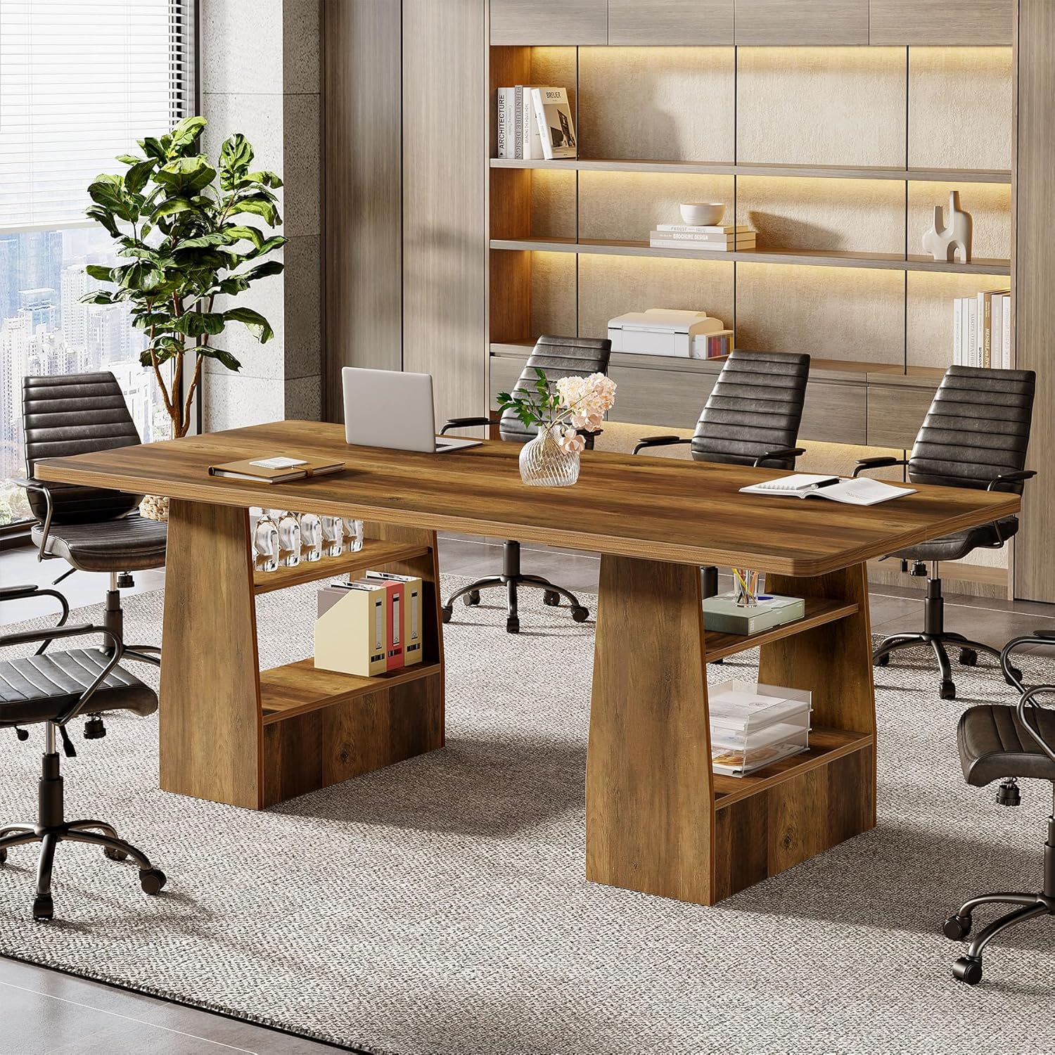 Tribesigns LWOYJL-1165YY Office-Tables - View #3