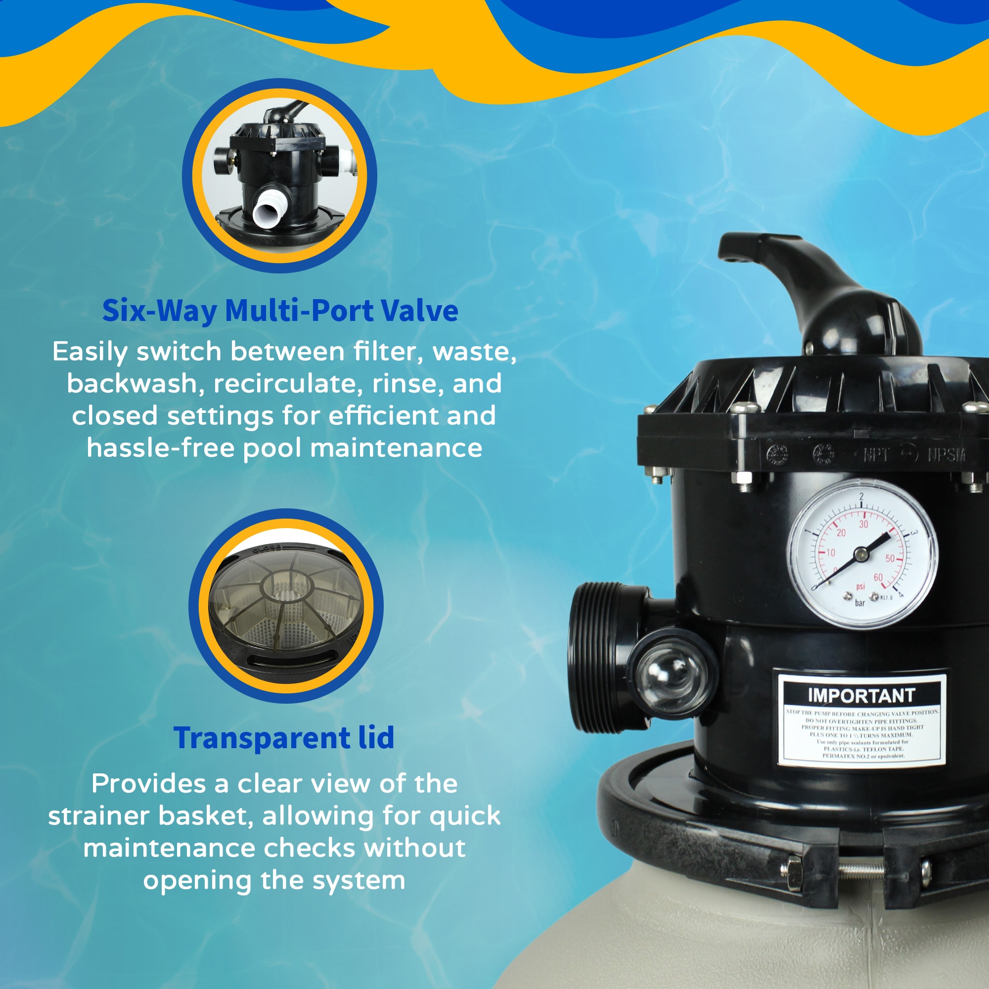 Blue Wave NE6170 Pool-Filter-Systems - View #4