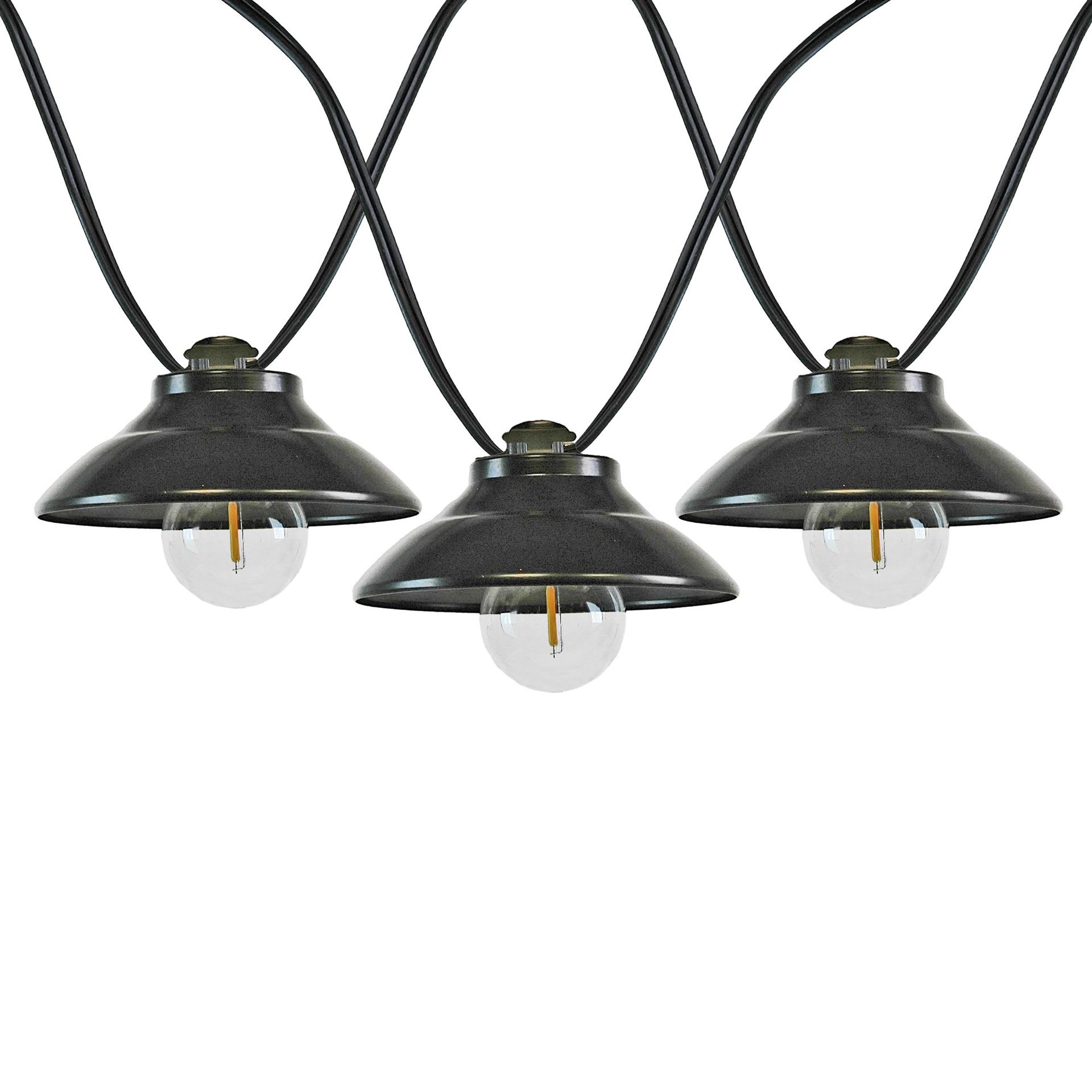 Novelty Lights 10LT-FBWW-G40-BISTRO Patio-String-Lights - View #2