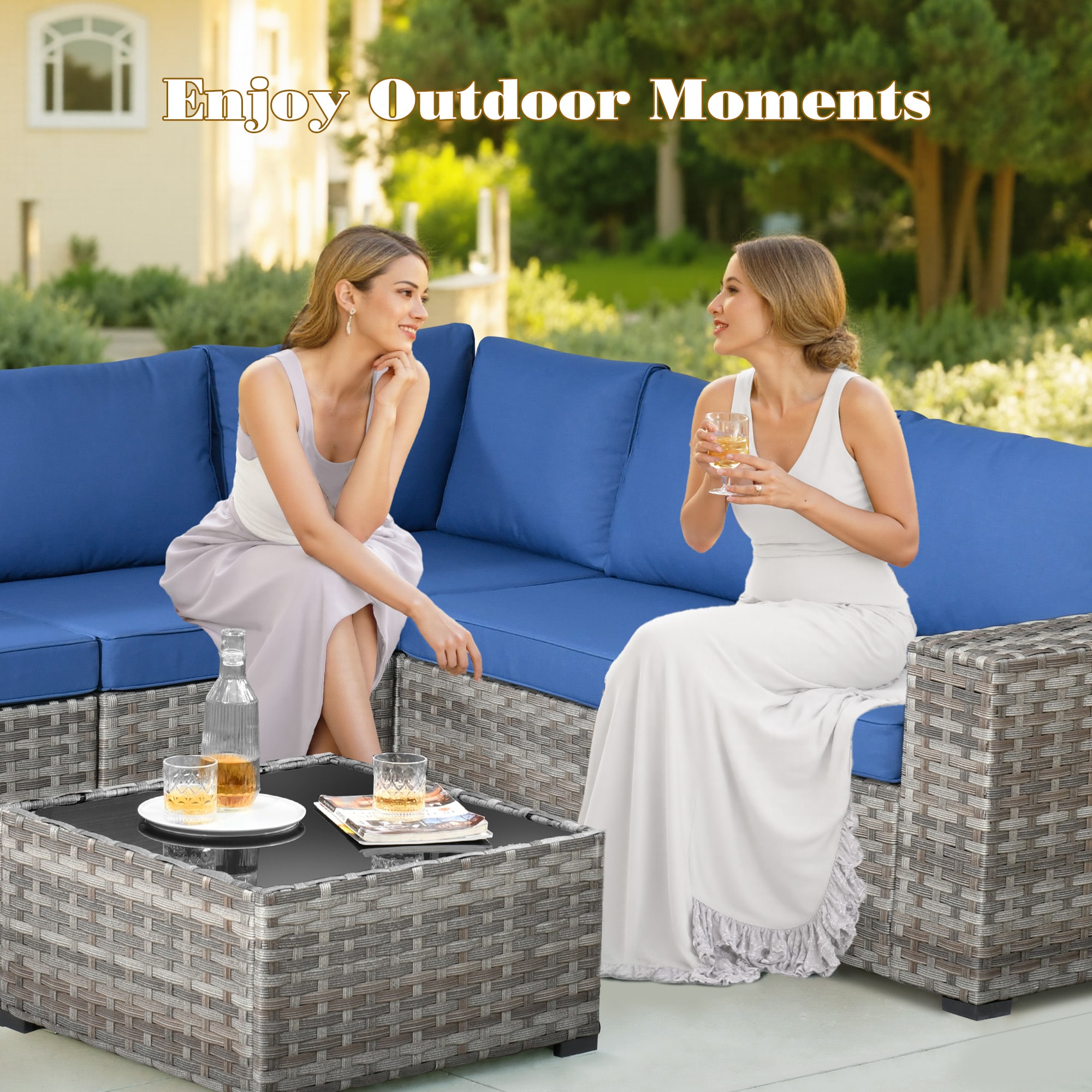Pouuin SCFPBBR7-9 Patio-Sofas-Daybeds - View #8