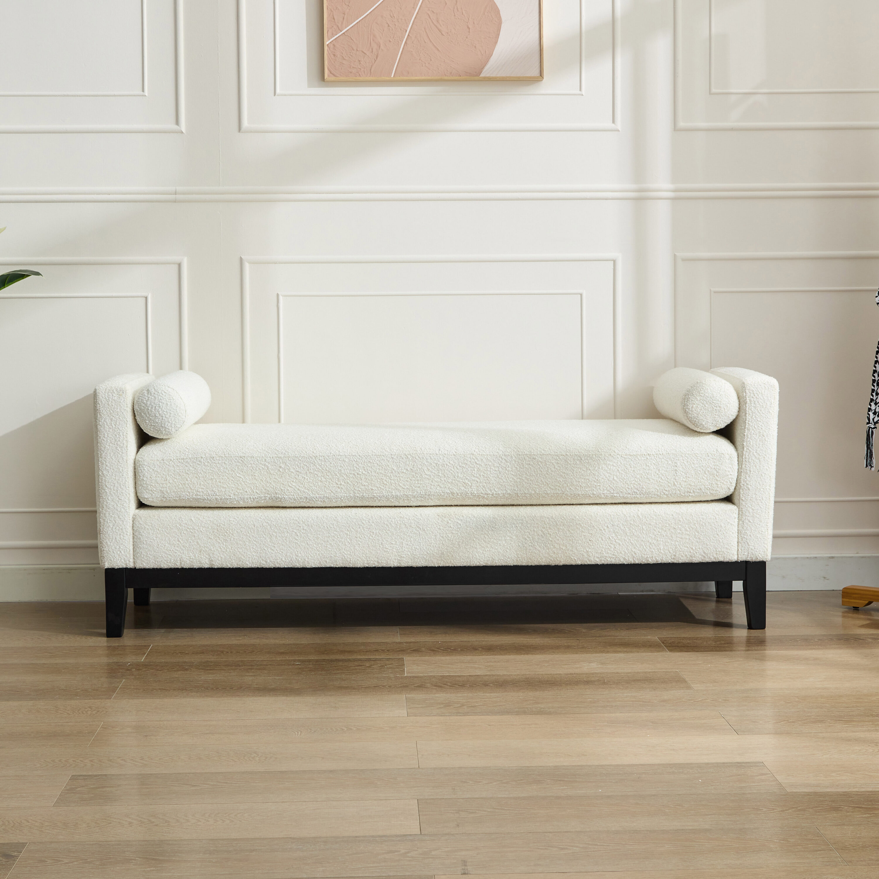 Hrinhom HC-W4002-IVORY bench - View #3