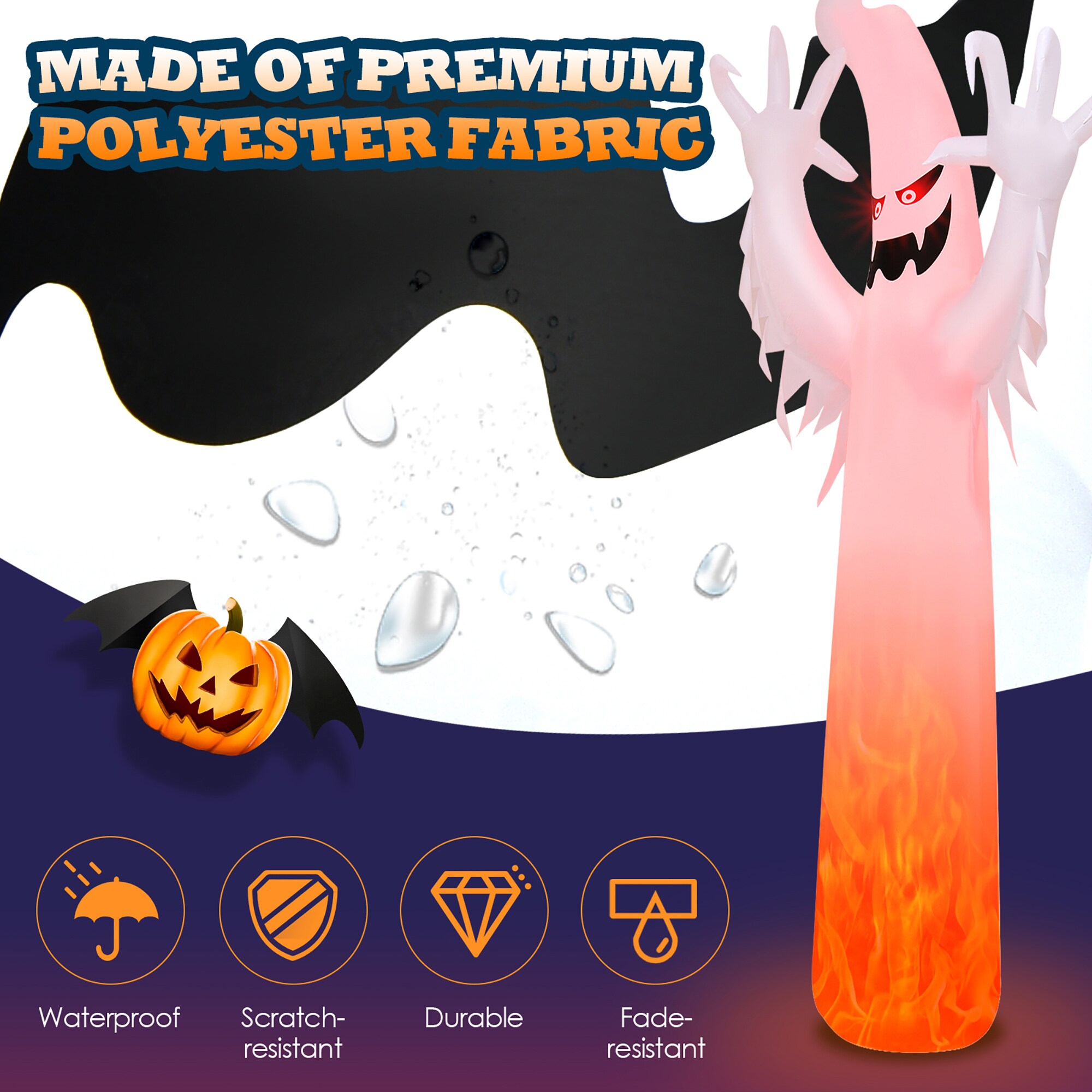 Costway CM23546US Outdoor-Halloween-Decor - View #6