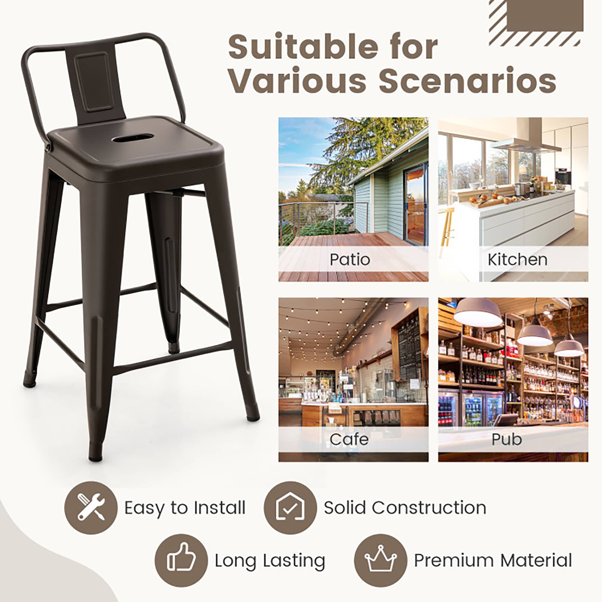 Sumyeg WF-HW66294-LA stools - View #2
