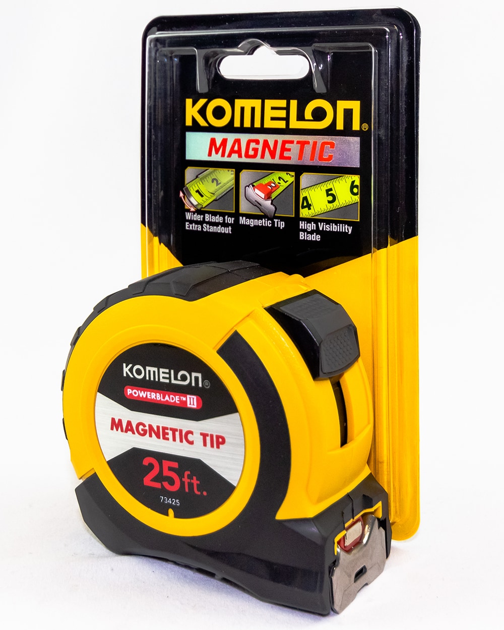 Komelon Powerblade II 25-ft Magnetic Tape Measure In The Tape Measures ...