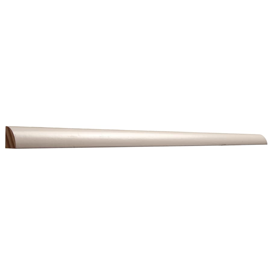 allen + roth 1068FBDWH 11/16-in x 11/16-in x 8-ft Painted MDF 106 Quarter round Moulding