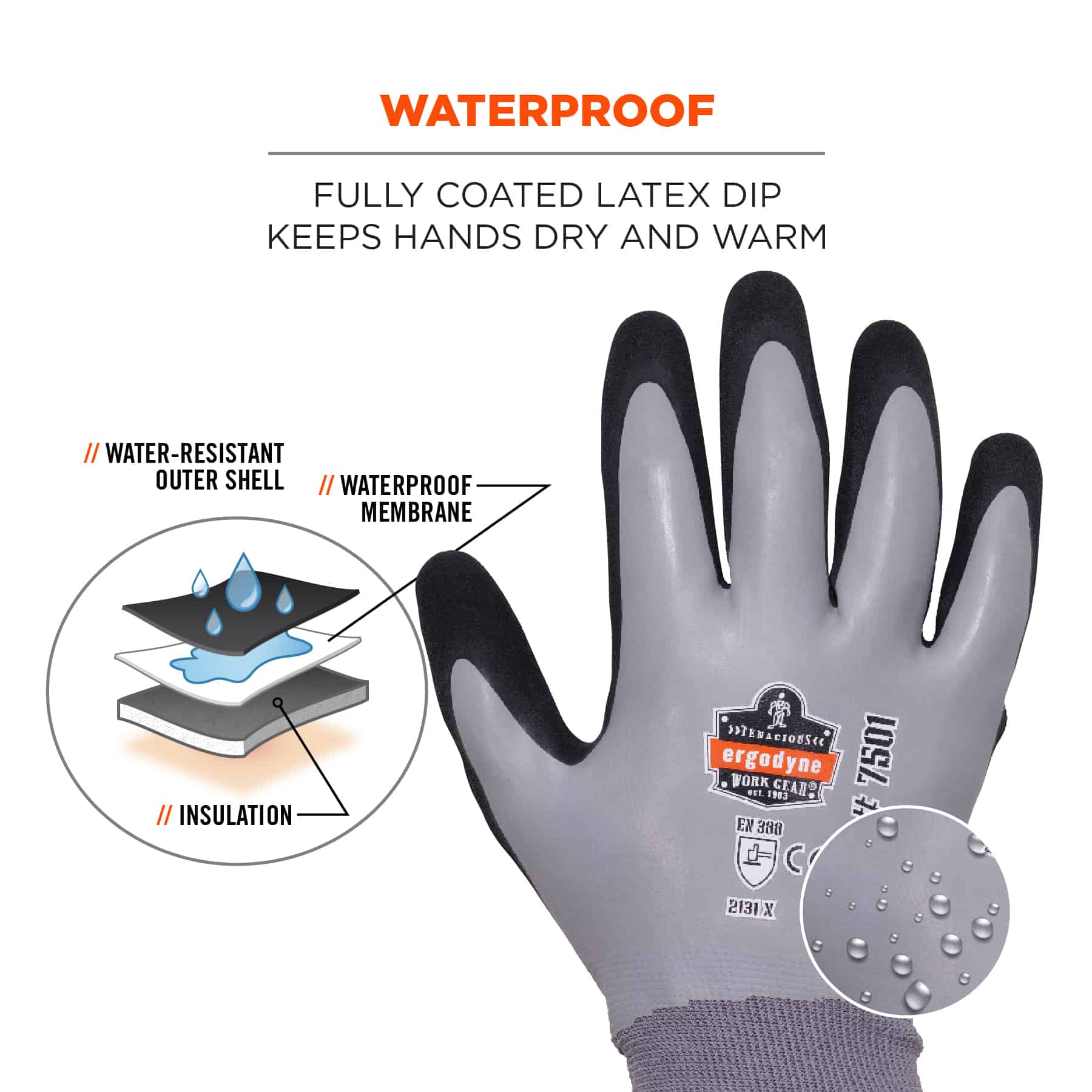 Ergodyne 17932 Work-Gloves - View #4