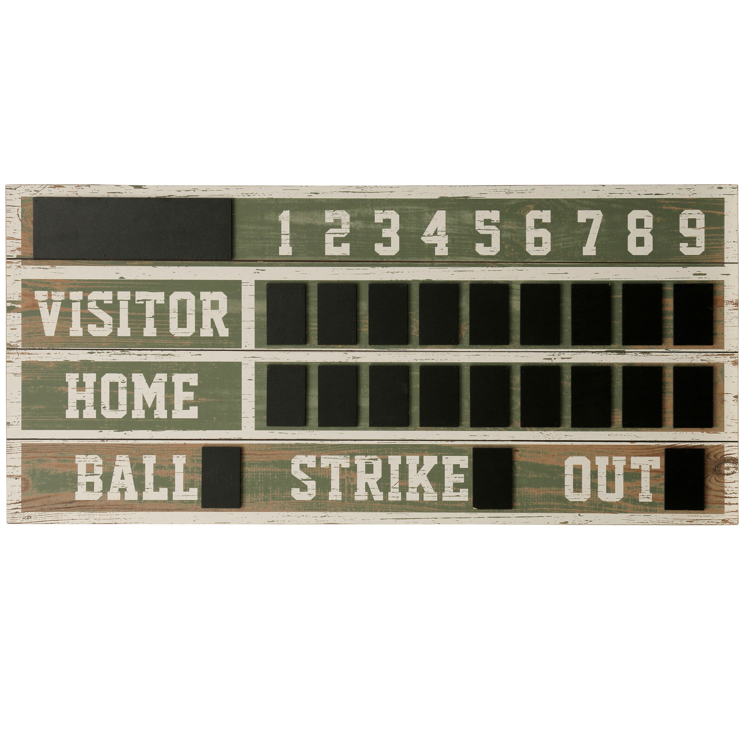StyleCraft Home Collection WI52445DS 48-in W x 21.93-in H Abstract Score Keeper